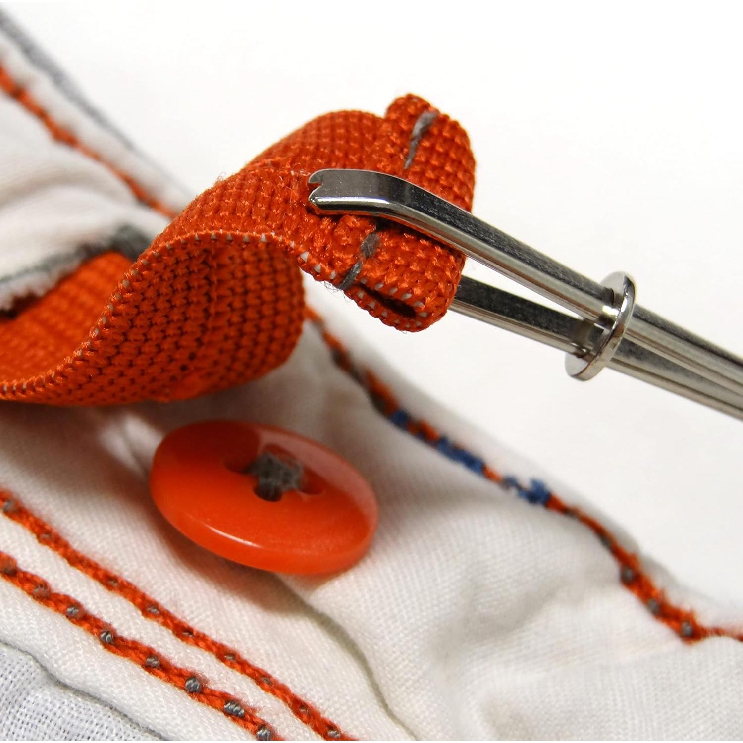 Dritz Ezy-Pull, Cording & Elastic Insertion, 1 Count Bodkin, Silver