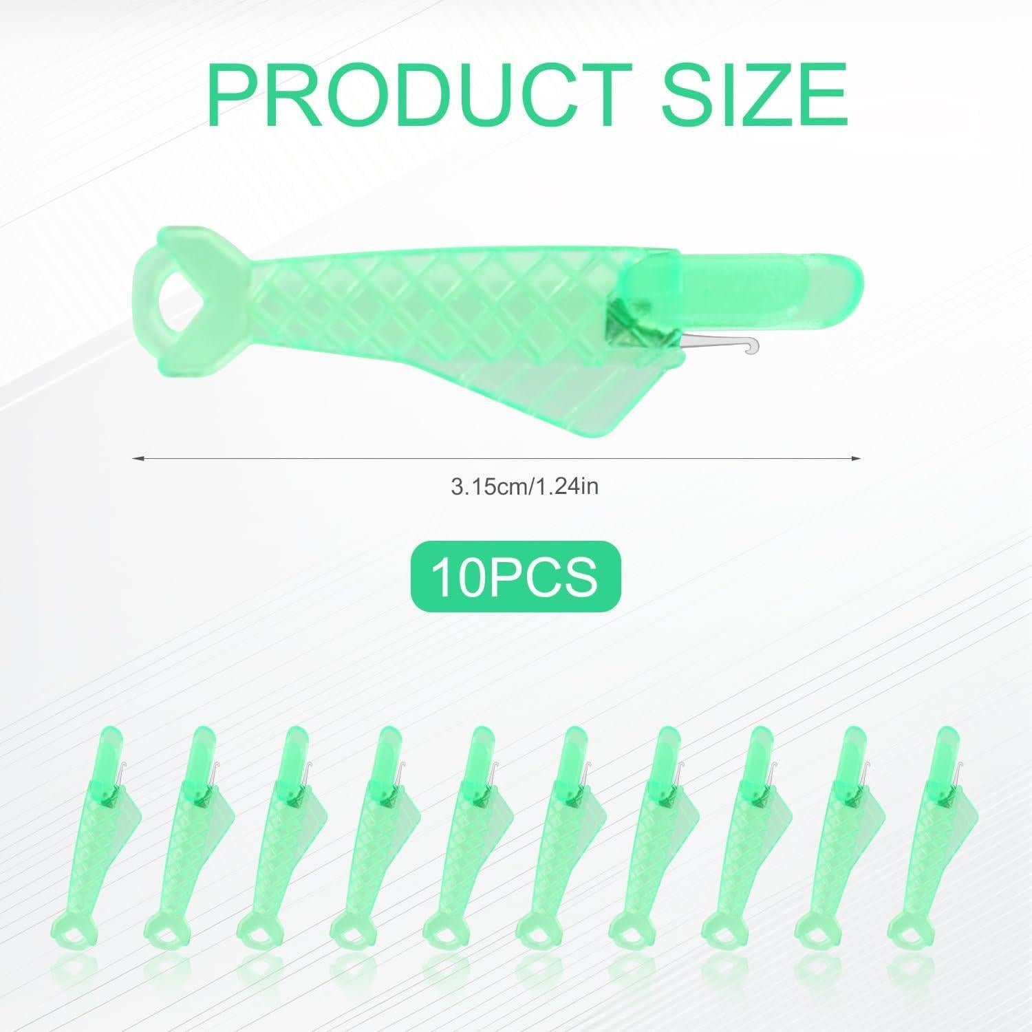 10 Enhebradores de Aguja Automáticos PEUTIER Tipo Pez