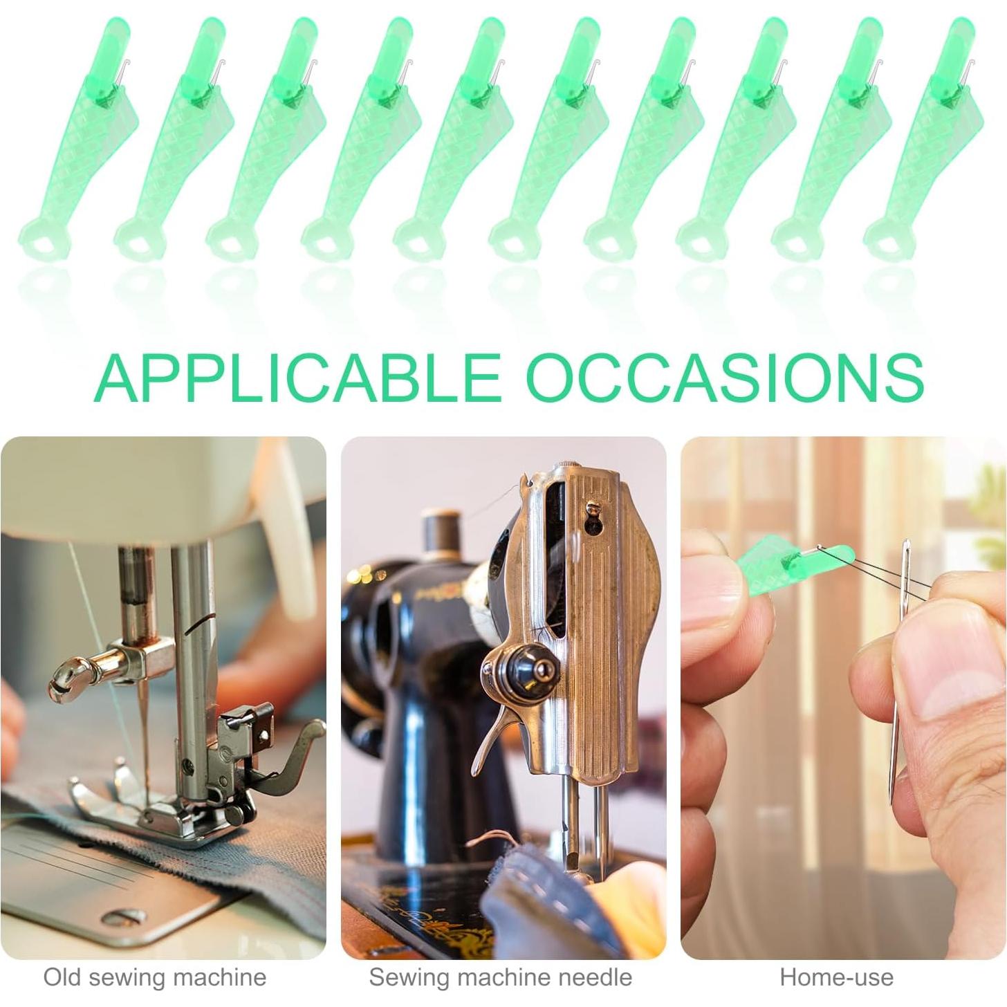 10 Enhebradores de Aguja Automáticos PEUTIER Tipo Pez