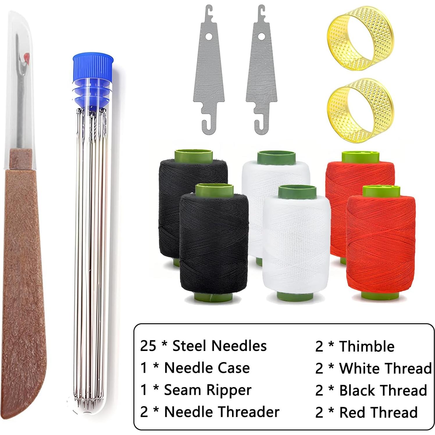 Kit de Costura 37 Piezas Cyhdddr con Agujas y Hilos