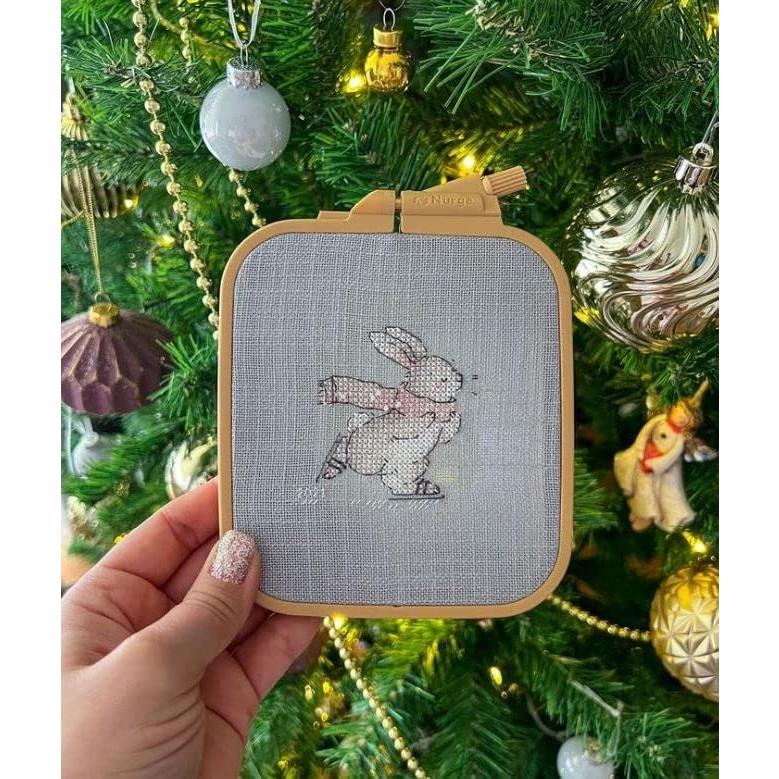 Aros de Bordado Plásticos Nurge 5Pcs Cuadrados Pequeños