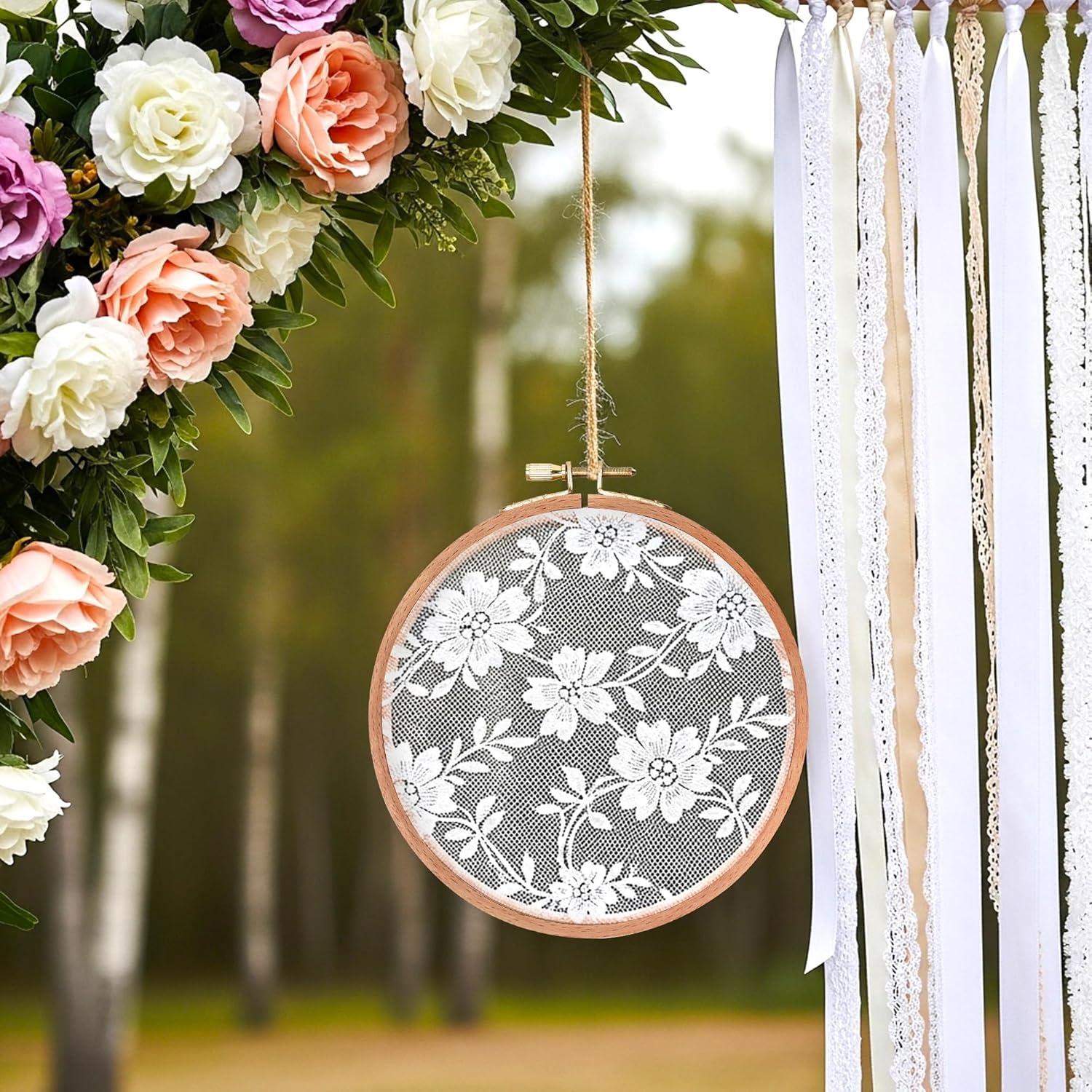 Conjunto de 3 Aros de Bordado de Madera Caydo 4-6 Pulgadas