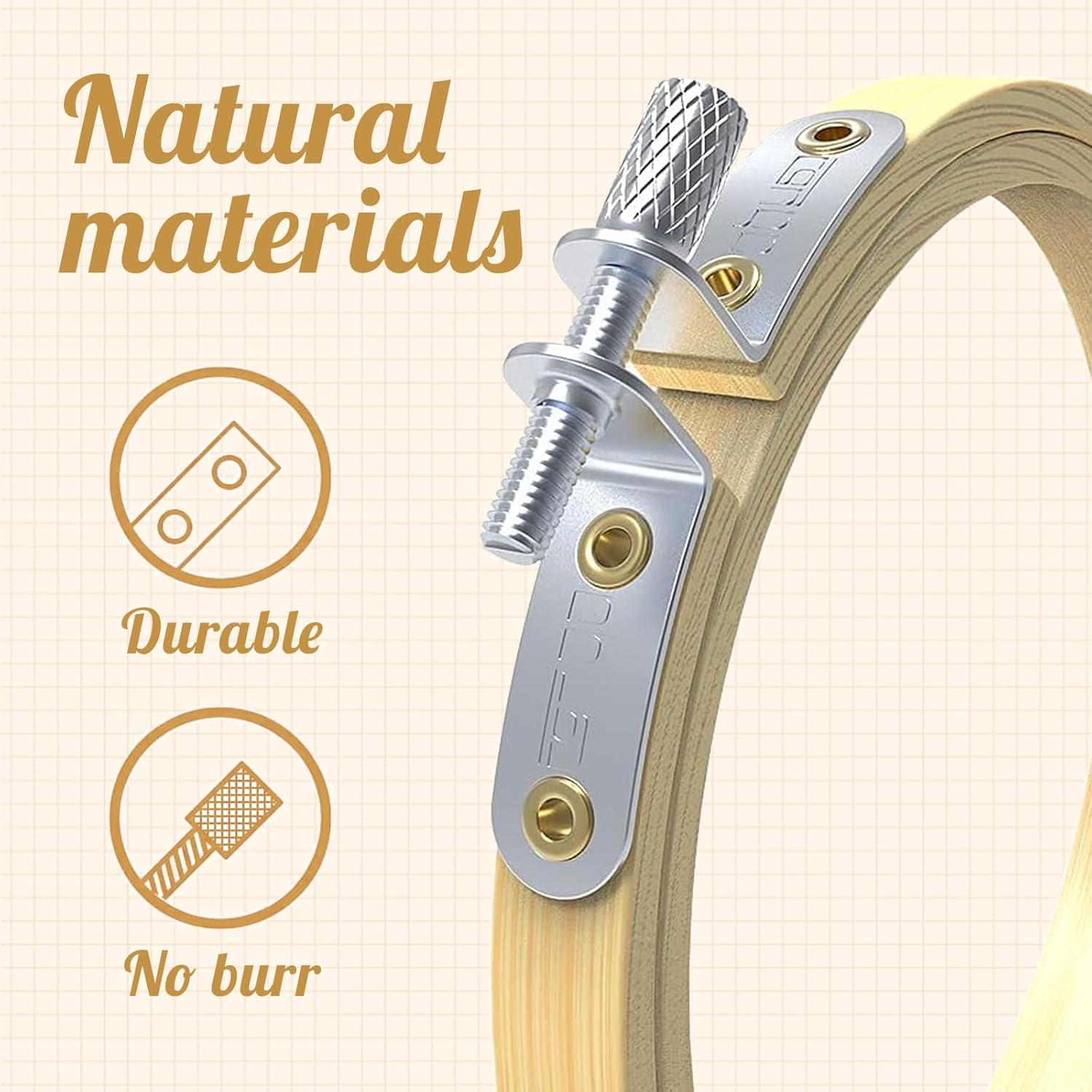 Juego de Aros de Bordado SHENGYIYISHENG 3 Pcs 15-25 cm