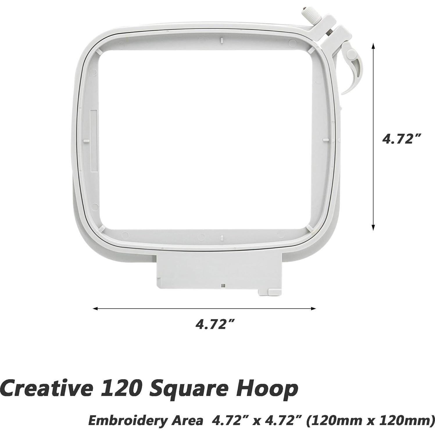 Aro de Bordado Sew Tech 4.7x4.7" (120x120 mm) para Husqvarna y Pfaff