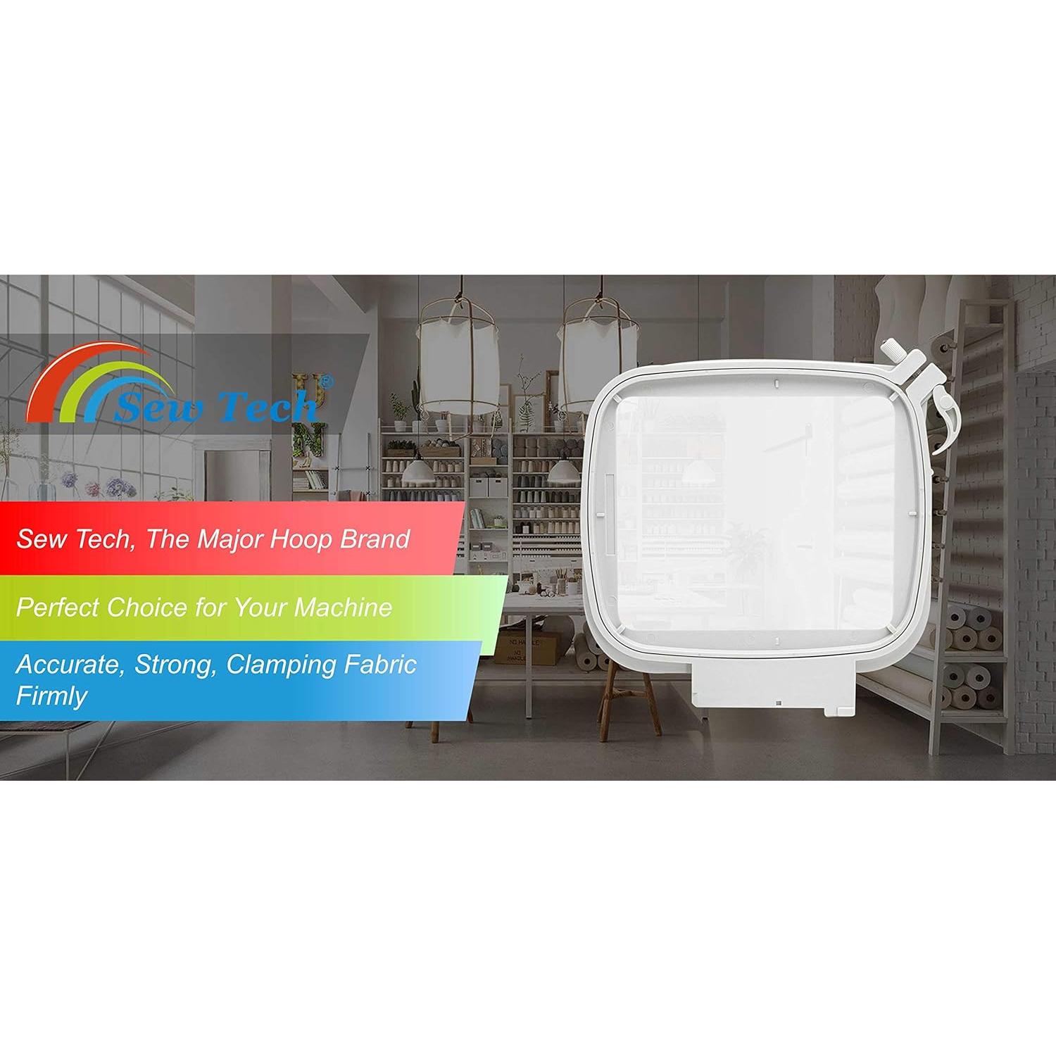 Aro de Bordado Sew Tech 4.7x4.7" (120x120 mm) para Husqvarna y Pfaff