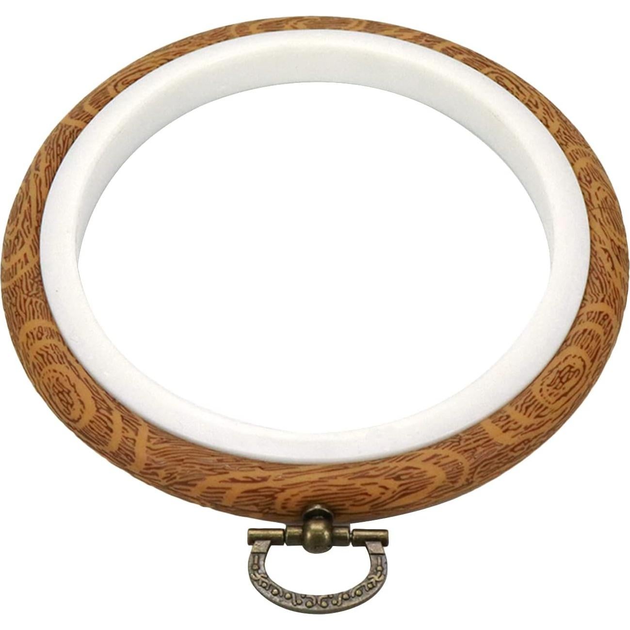 Juego de Aros de Bordado Ovalados Mcredy 4 PCS 15.24x11.99 cm