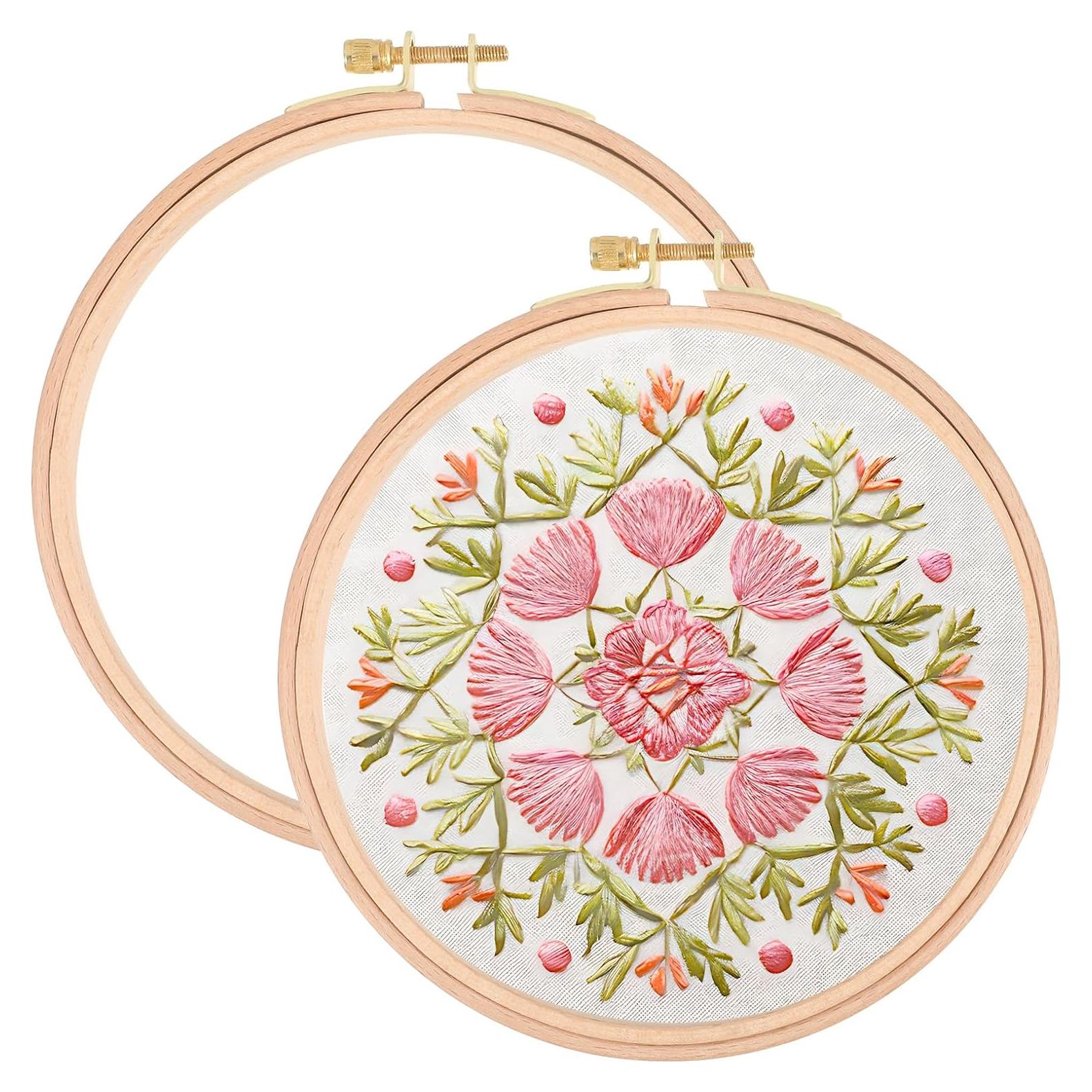 Paquete de 2 Aros de Bordado de 16.5 cm EupHHonycs