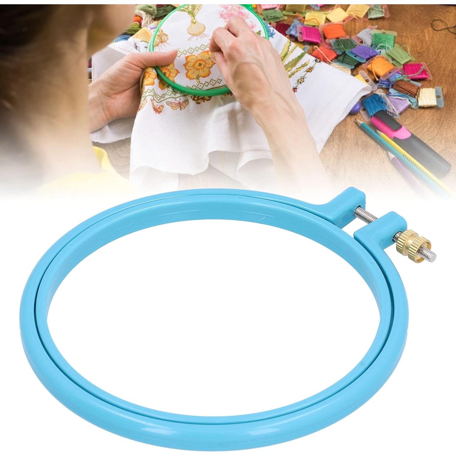 Aro de Bordado Ajustable LZKW 12.7 cm para Manualidades