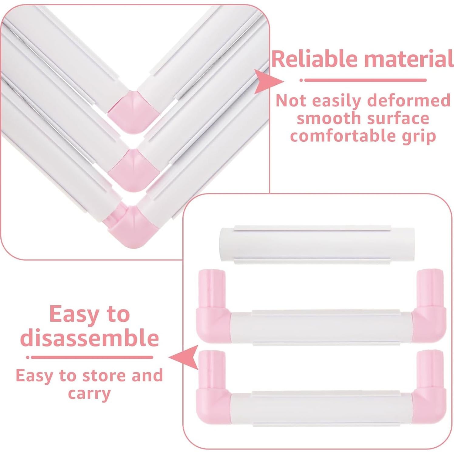 Aros de Bordado Cuadrados LOYORTY - 3 Piezas 15.2-27.9cm