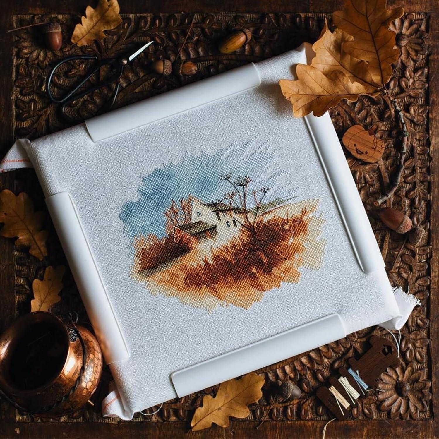 Aros de Bordado Cuadrados LOYORTY - 3 Piezas 15.2-27.9cm