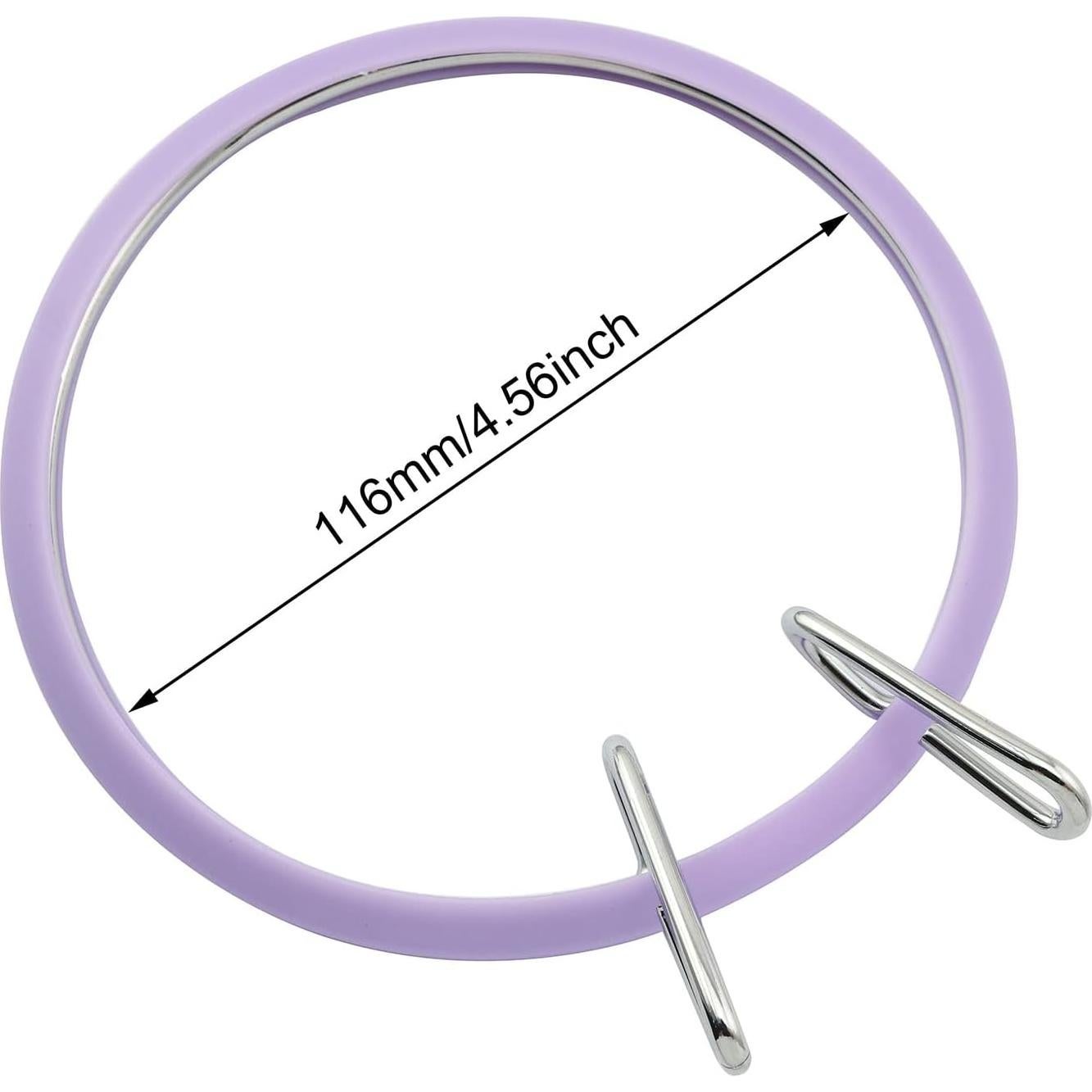 Aro de Bordado YYANGZ 12.7 cm con Tensión de Resorte