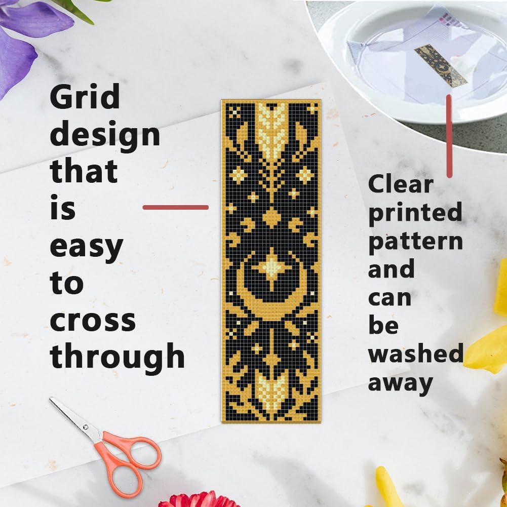 Kit de Marcadores de Punto de Cruz INFUNLY Sol Luna 6 Piezas