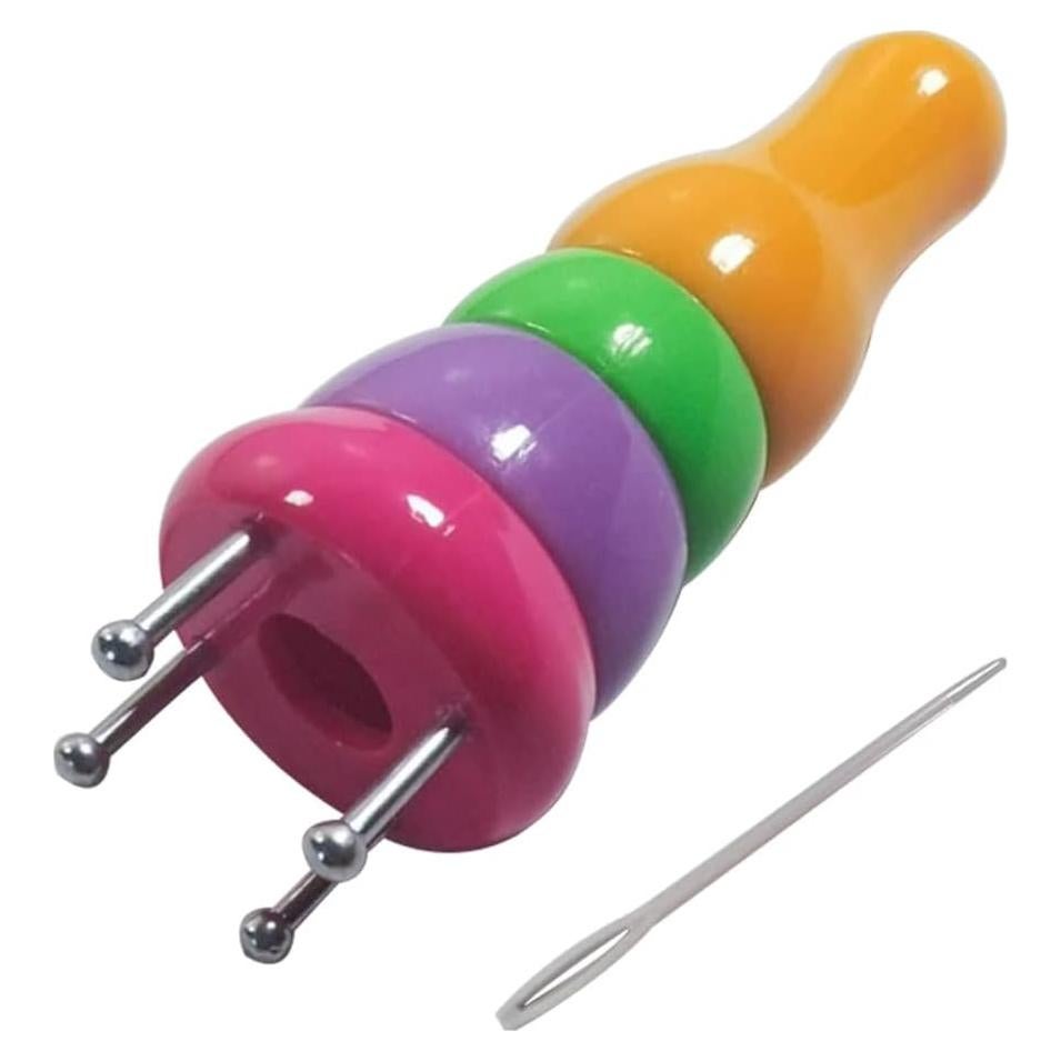 Tejedor Francés de Madera Sewroro para Joyas y Manualidades