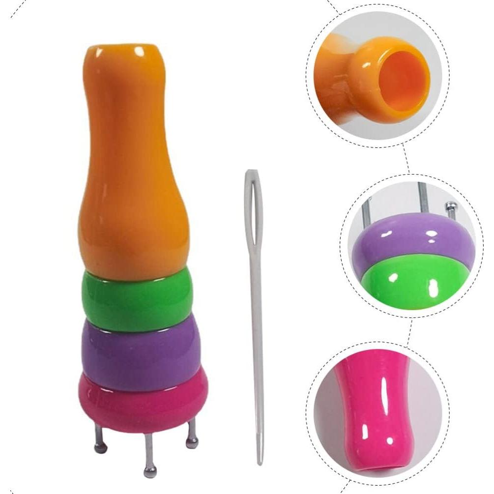 Tejedor Francés de Madera Sewroro para Joyas y Manualidades