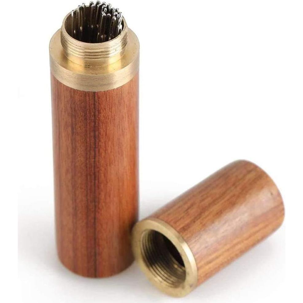 25 Piezas Agujas de Coser a Mano Yklbpd con Estuche de Madera