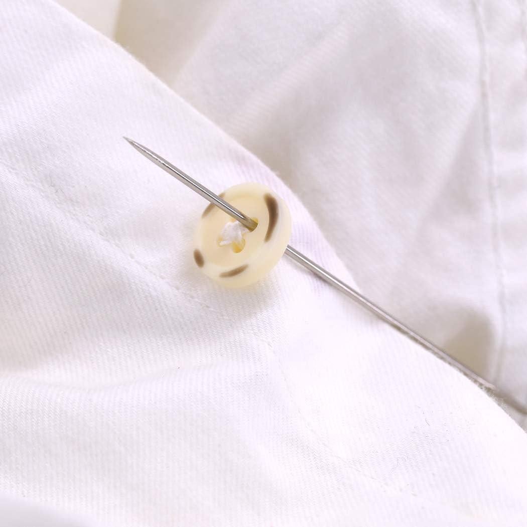 25 Piezas Agujas de Coser a Mano Yklbpd con Estuche de Madera