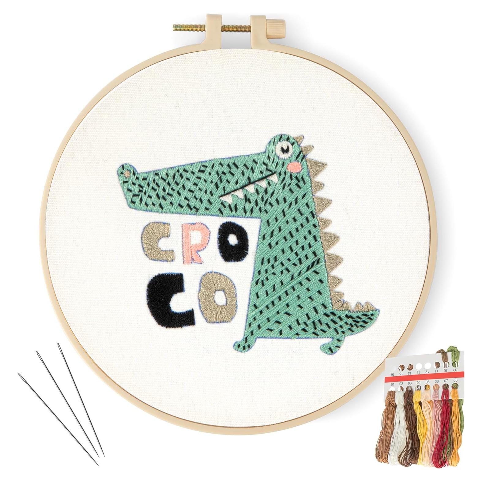 Kit de Bordado Culberta para Principiantes con Tutoriales HD