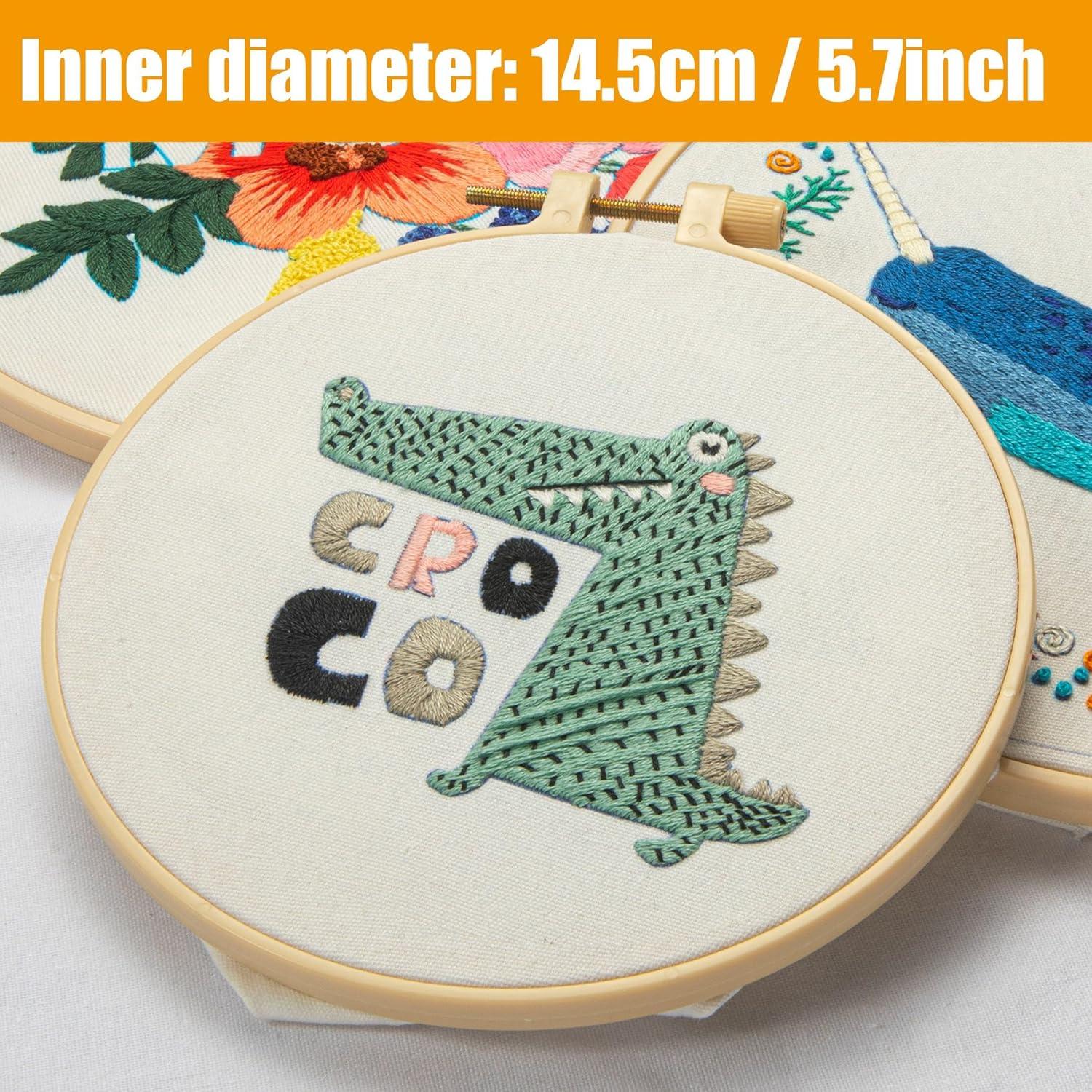 Kit de Bordado Culberta para Principiantes con Tutoriales HD