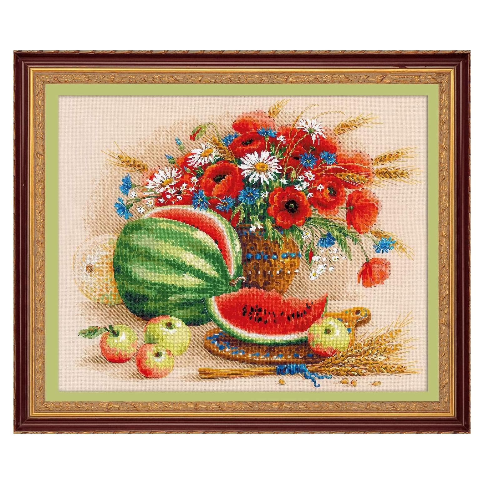 Kit de Bordado a Mano RIOLIS 100/060 - Naturaleza Muerta 50x40cm