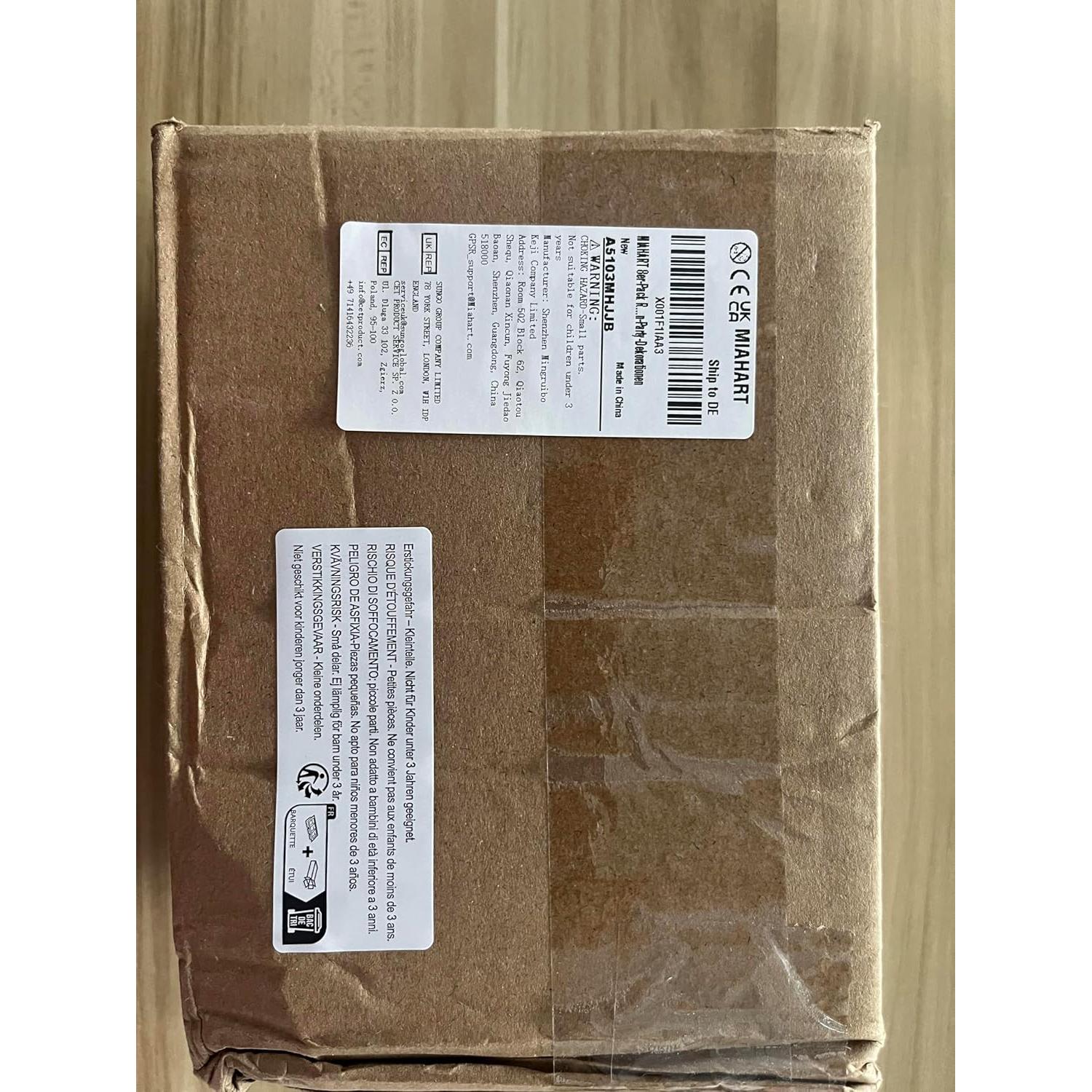 MIAHART Papel Patrón Feliz Navidad 90 Hojas A5 Rojo y Blanco