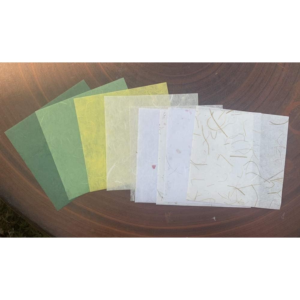 50 Hojas Papel de Origami Morera 15x15cm Colores Mezclados