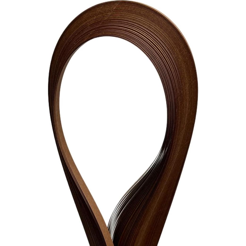 Tiras de Quilling ODETOJOY 5mm Marrón 120 Piezas Manualidades