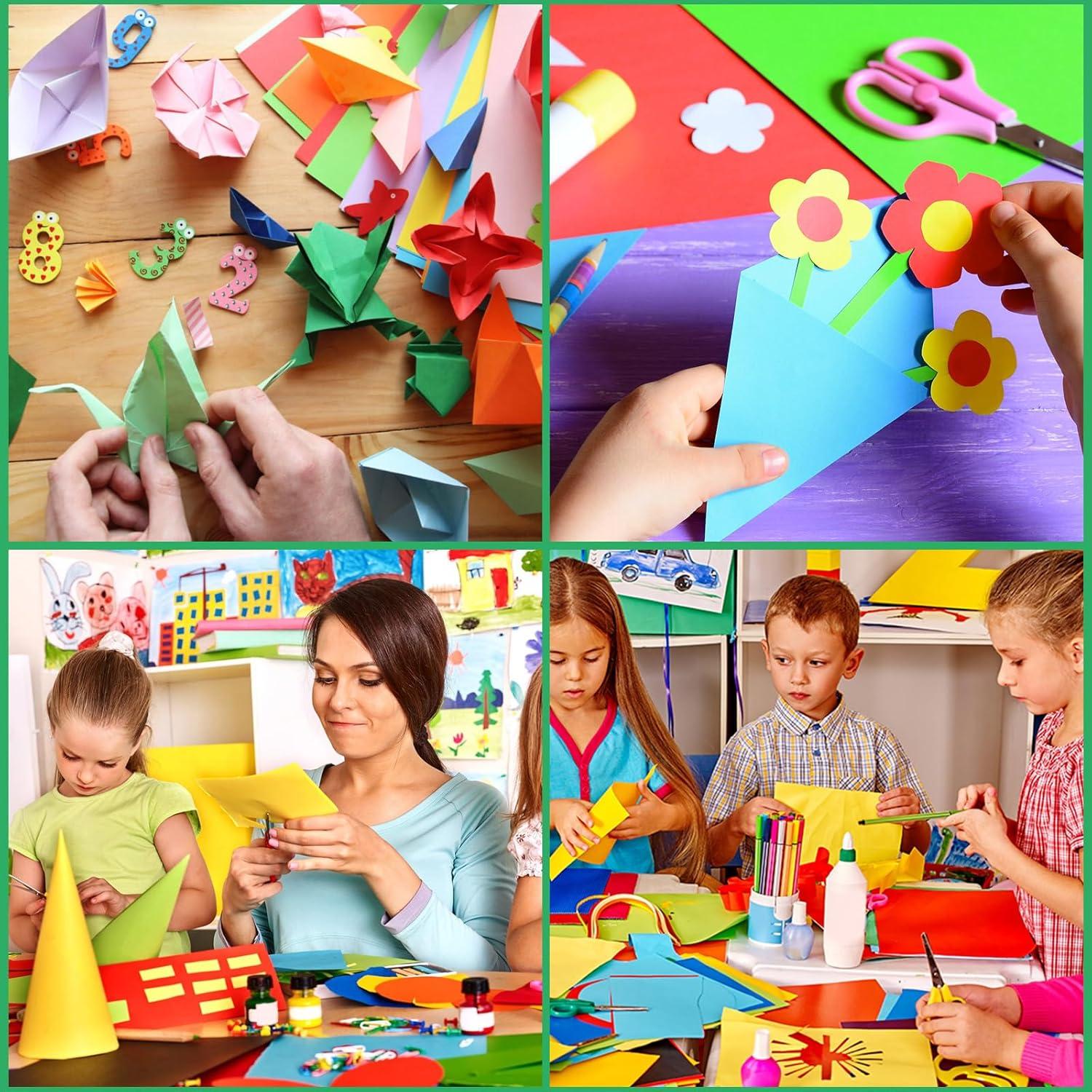 Papel de Origami Wenmer 100 Hojas 20 Colores 20x20 cm 70gsm