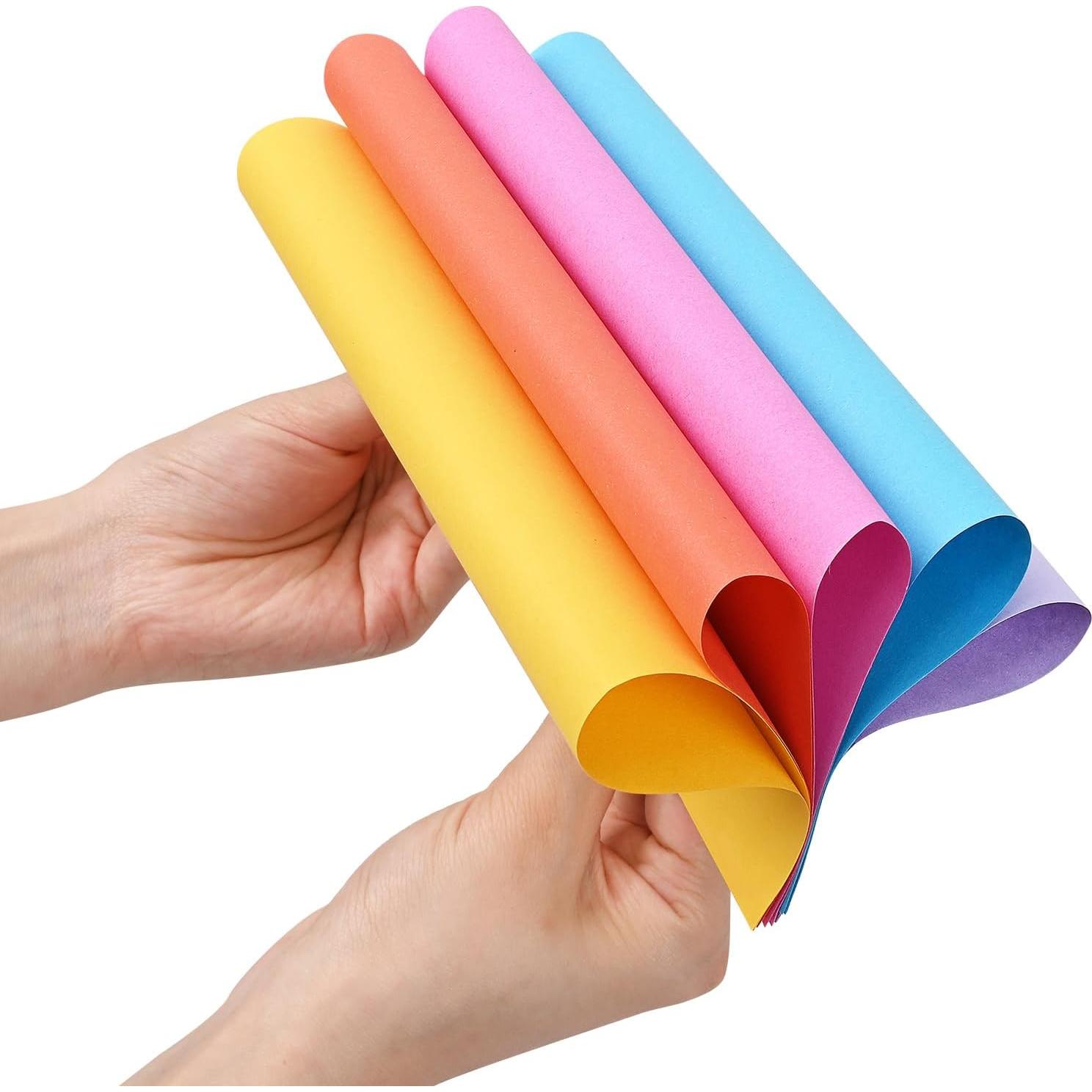 Papel de Origami Wenmer 100 Hojas 20 Colores 20x20 cm 70gsm