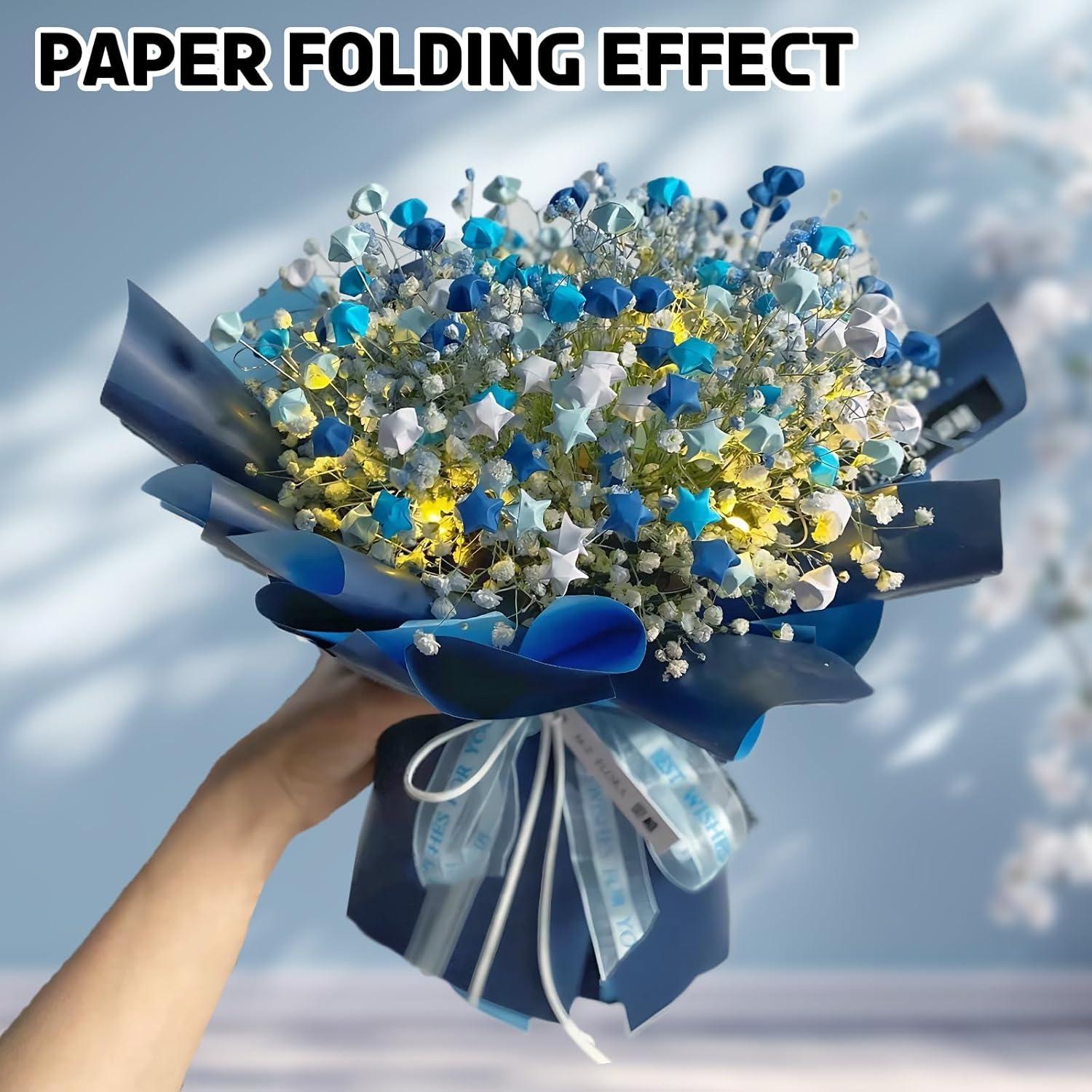 1620 Hojas de Papel Origami Waaqkid - 27 Colores Sólidos y Luminosos