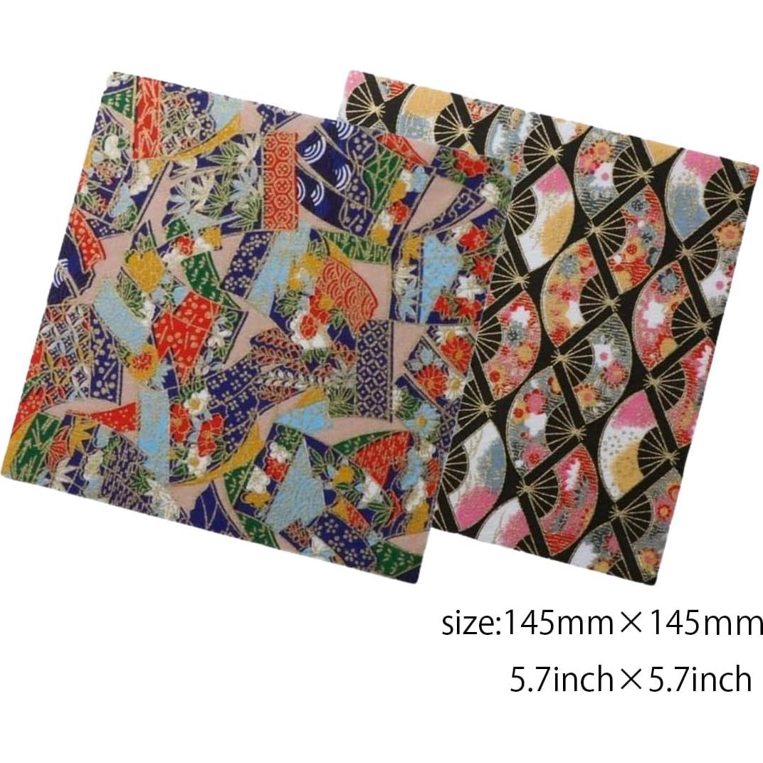 Cuaderno Echizen Washi B6 con Marca de Agua Sakura y Origami Yuzen