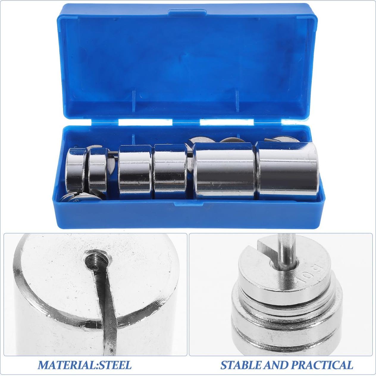 Set de Pesas Ranuradas VILLFUL para Experimentos de Física