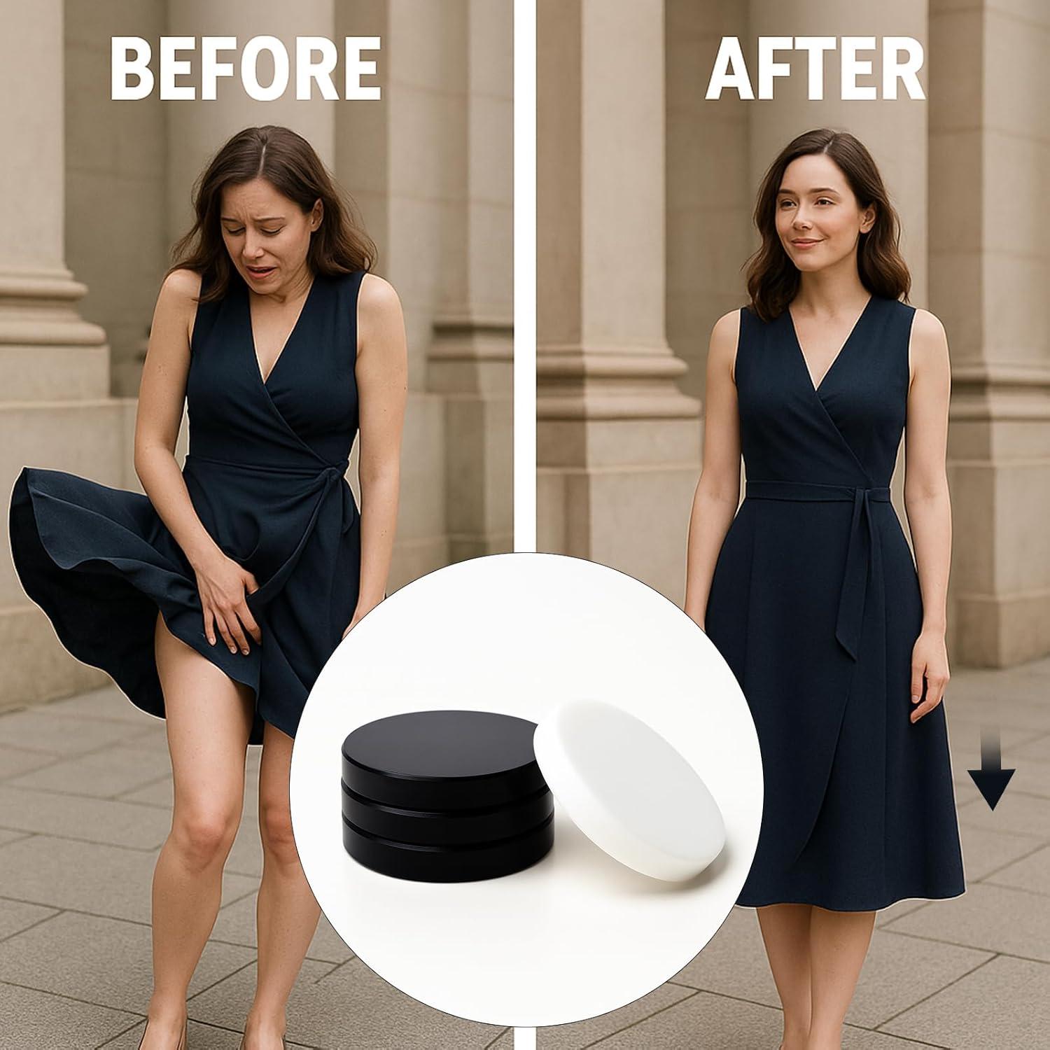 Pesas para Dobladillos de Vestidos Iiglunatic 20PCS Adhesivo