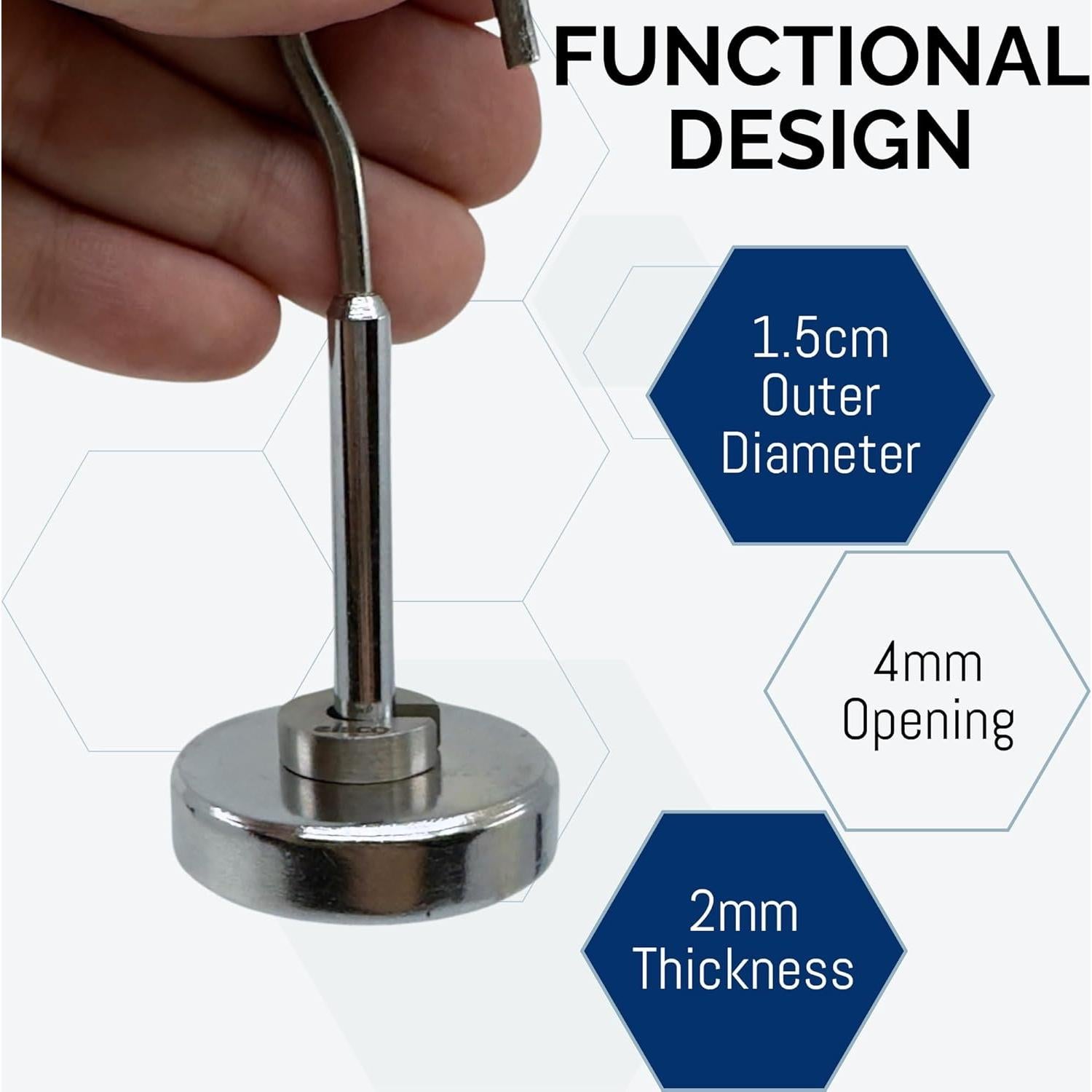Masa de Repuesto 5g Eisco Labs Acero Inoxidable Ranurada