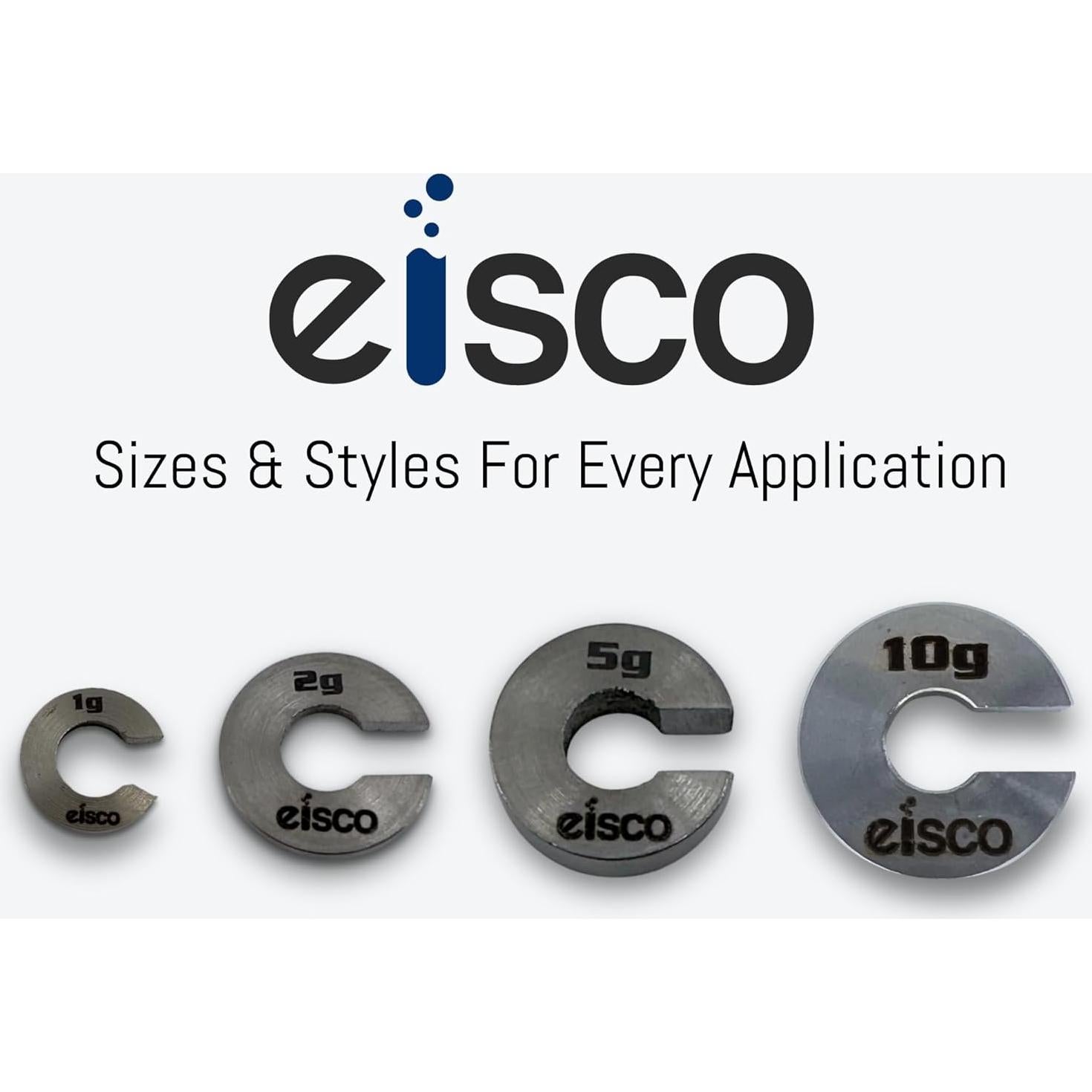 Masa de Repuesto 5g Eisco Labs Acero Inoxidable Ranurada