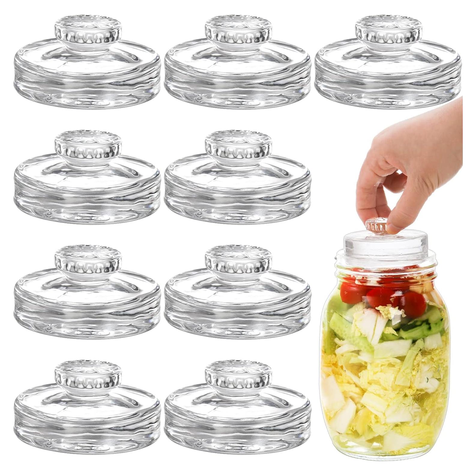 Pesas de Fermentación de Vidrio Cedilis 9 Piezas para Tarro