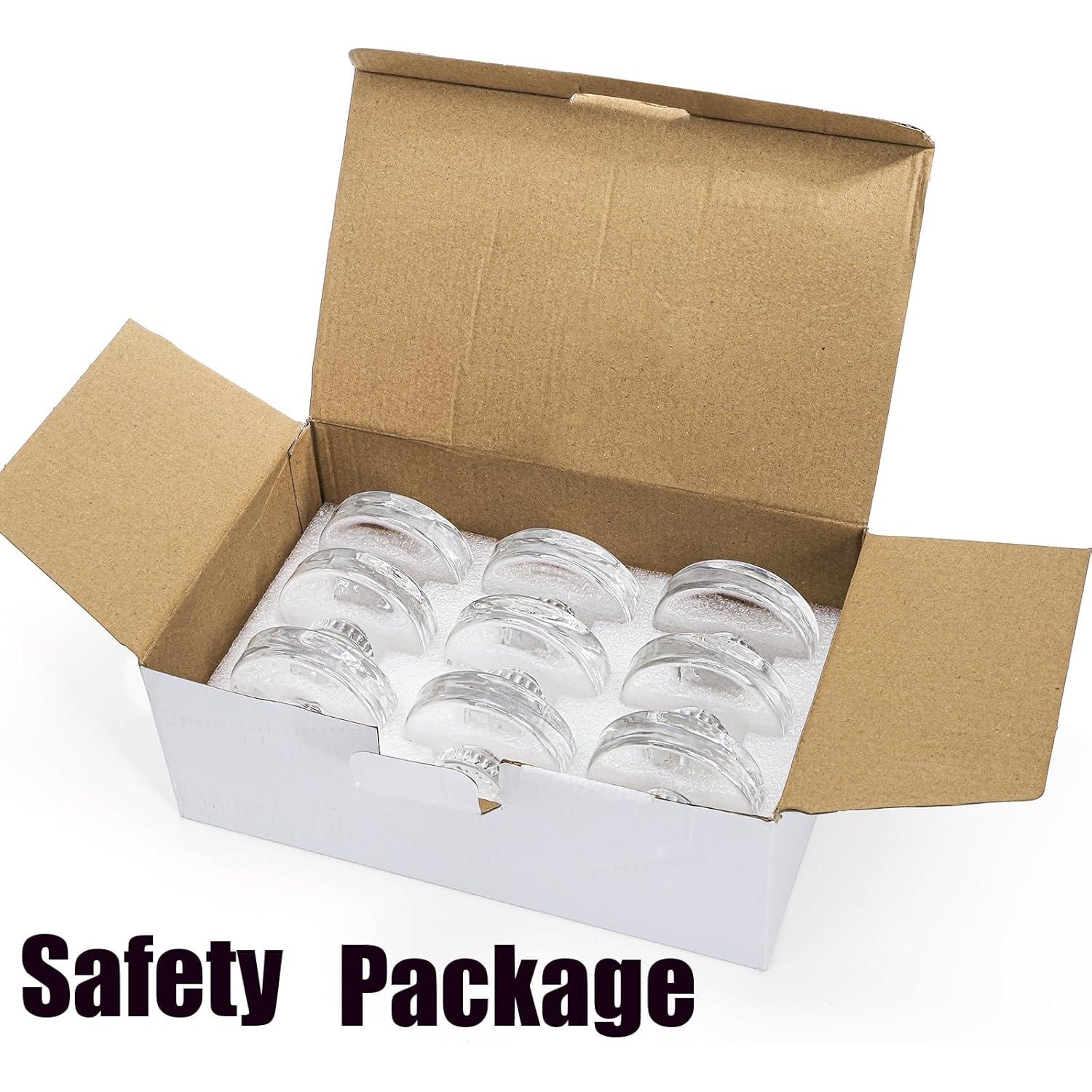 Pesas de Fermentación de Vidrio Cedilis 9 Piezas para Tarro