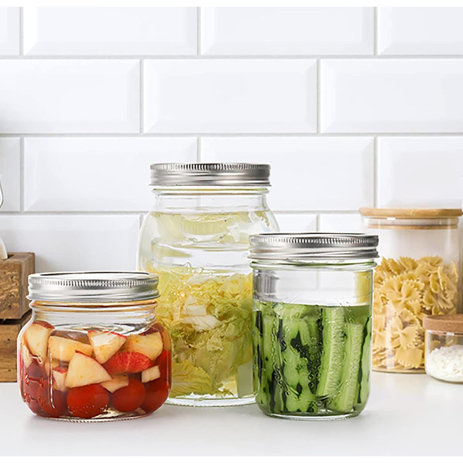 Pesas de Fermentación de Vidrio Cedilis 9 Piezas para Tarro