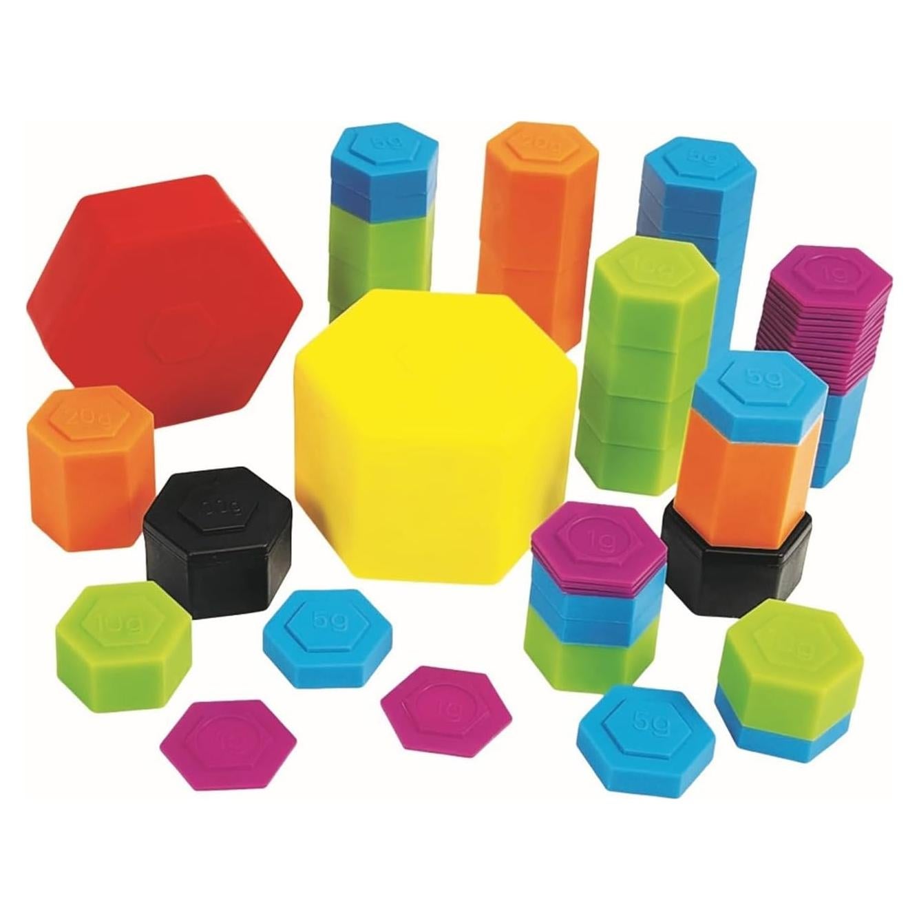 Conjunto de Pesas Métricas EAI Education - 58 Piezas