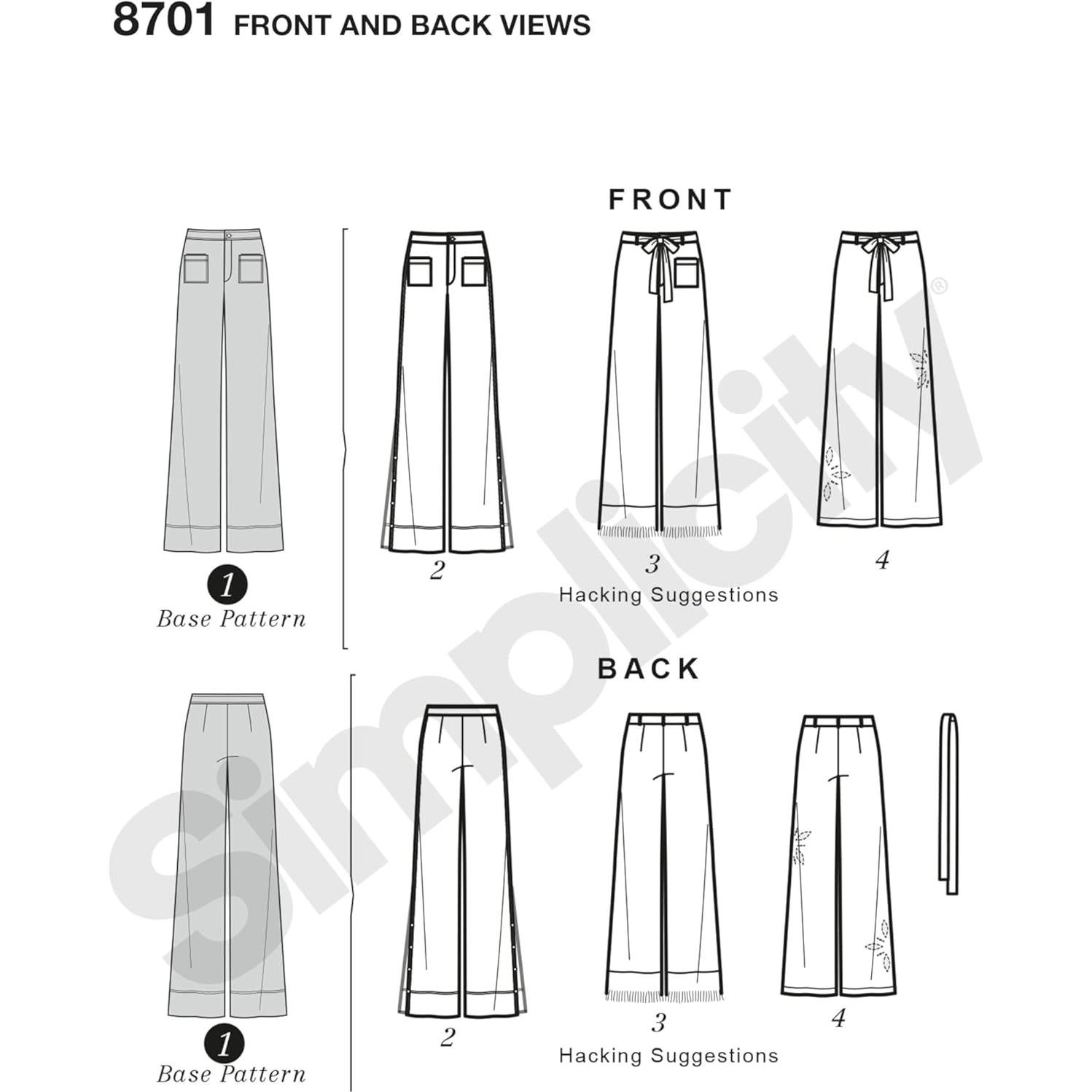 Patrón de Simplicidad 6-8-10-12 Corporación Simplicidad
