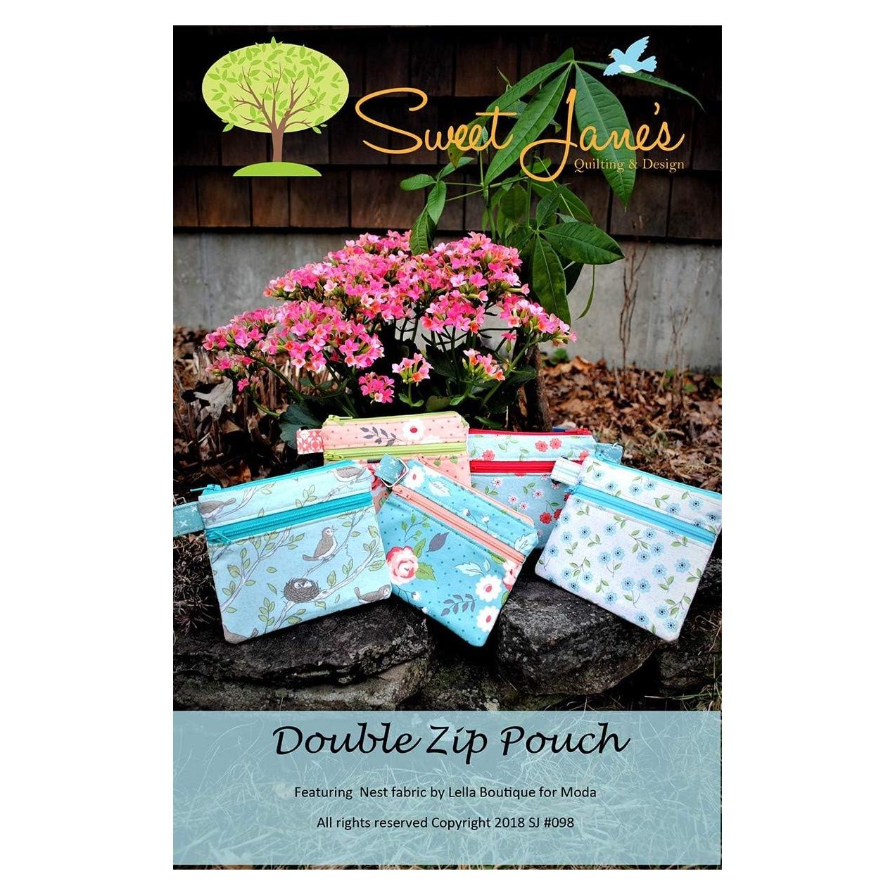 Patrón de bolsa de doble cremallera Sweet Jane's SJ098
