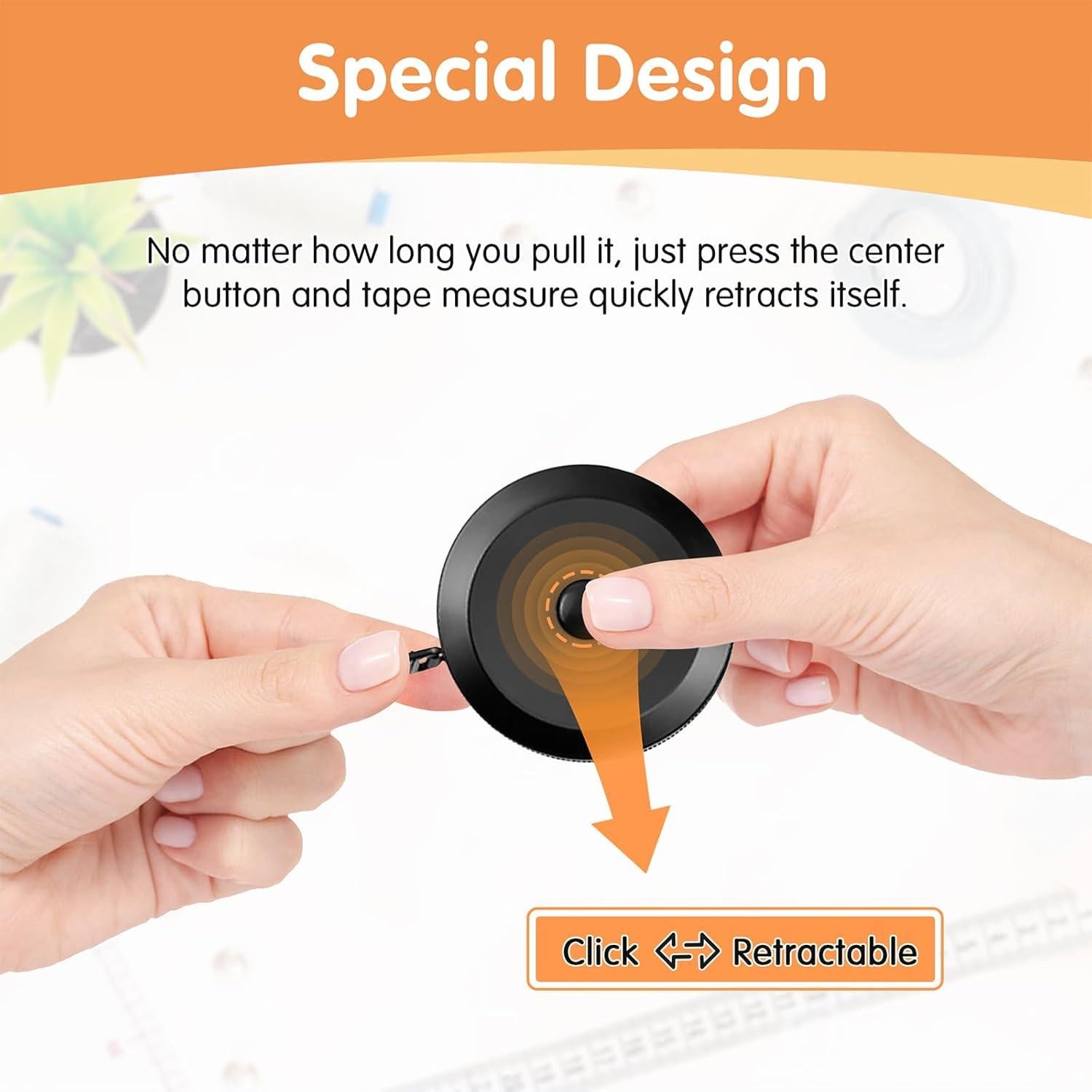 Paquete de 4 cintas métricas suaves Lydia's Deal 1.5 m