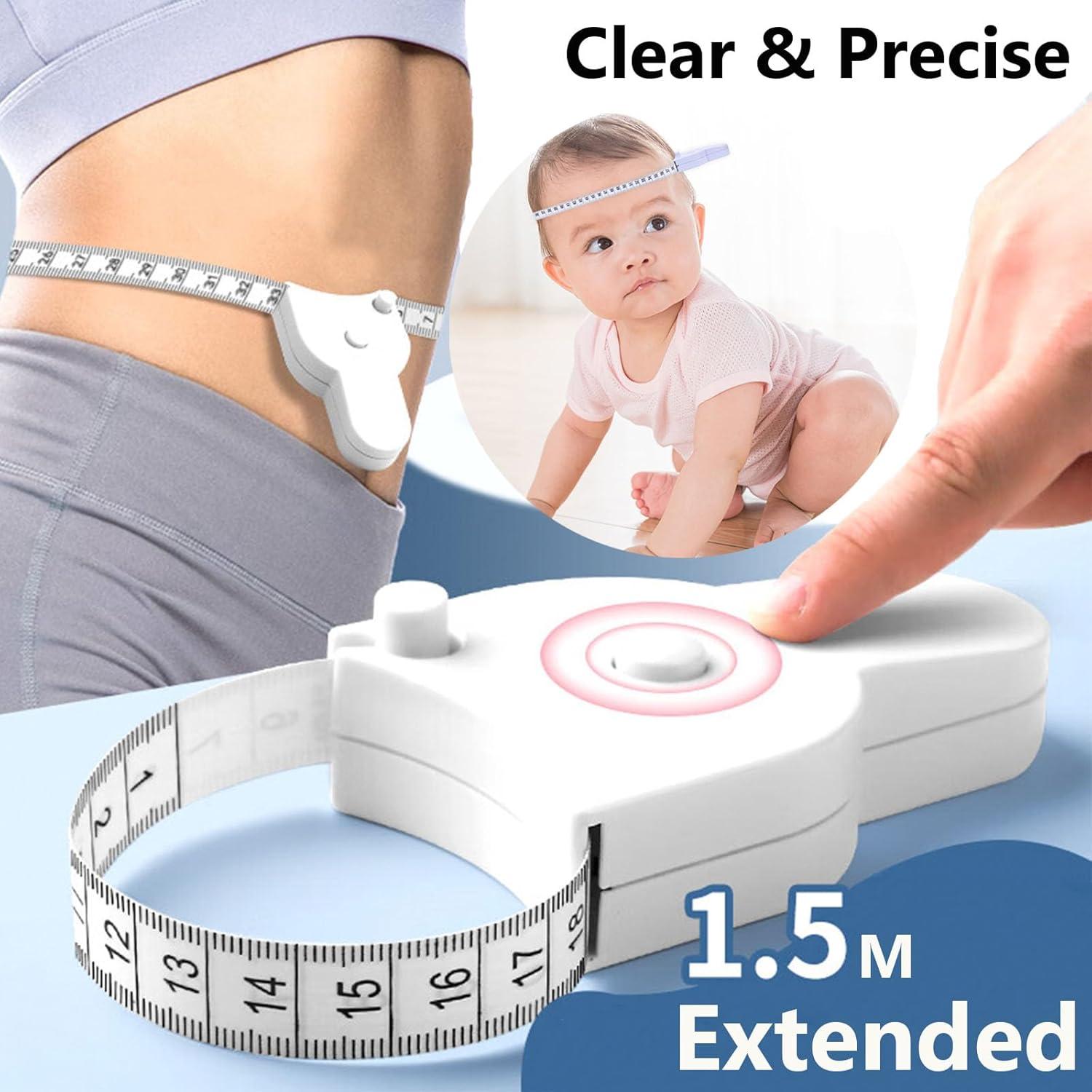 Cinta Métrica Corporal Retráctil Fullwee 152.4 cm con Llavero