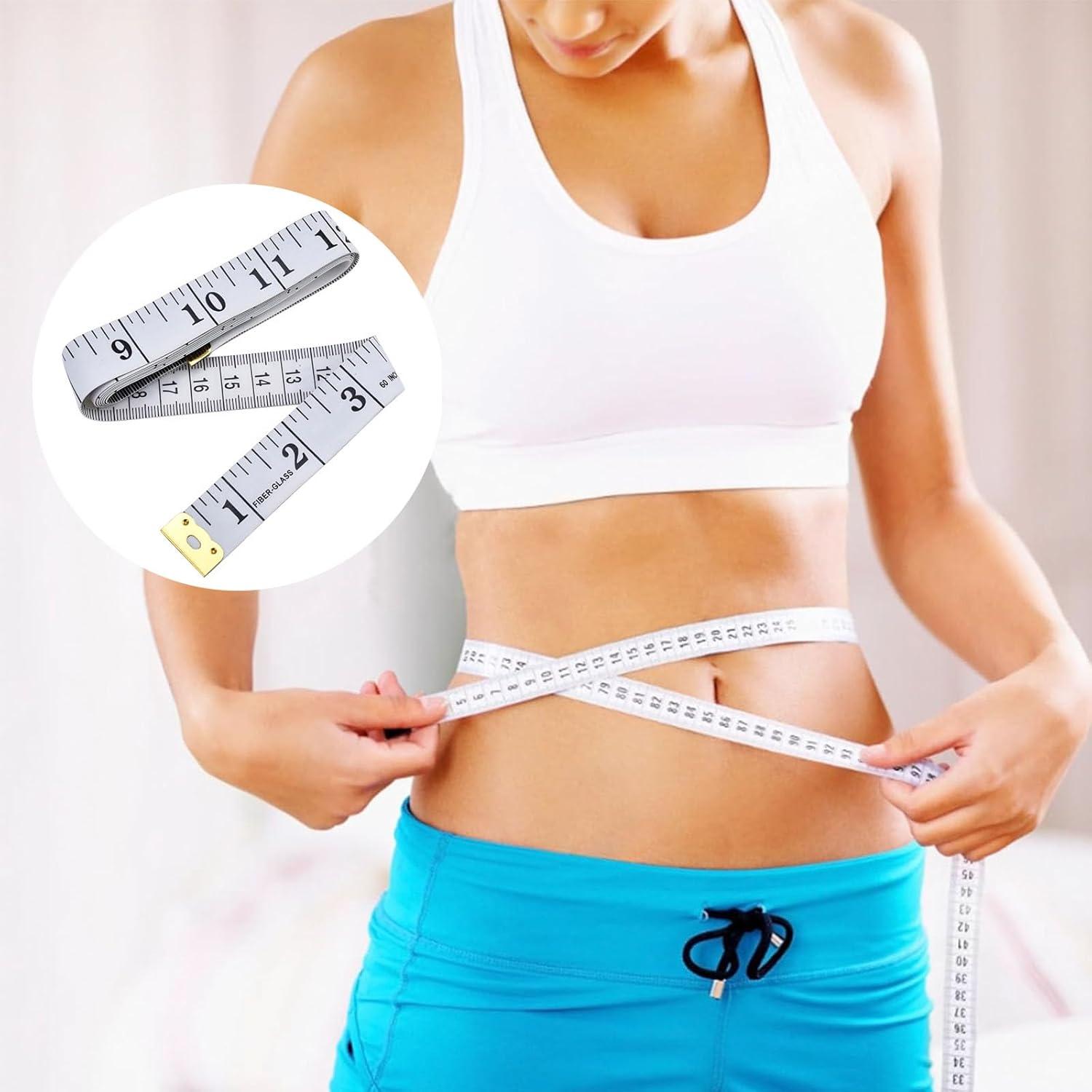 Cinta Métrica Corporal Retráctil Fullwee 152.4 cm con Llavero