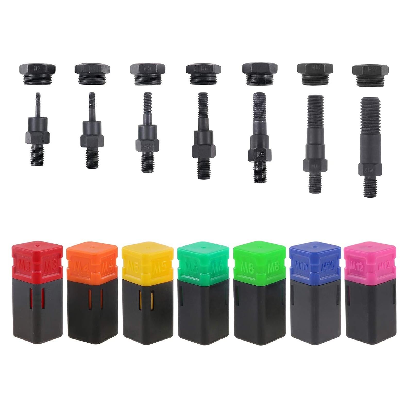 Juego de Pernos y Tuercas Hilitchi Métrico 7PCS M3 a M12