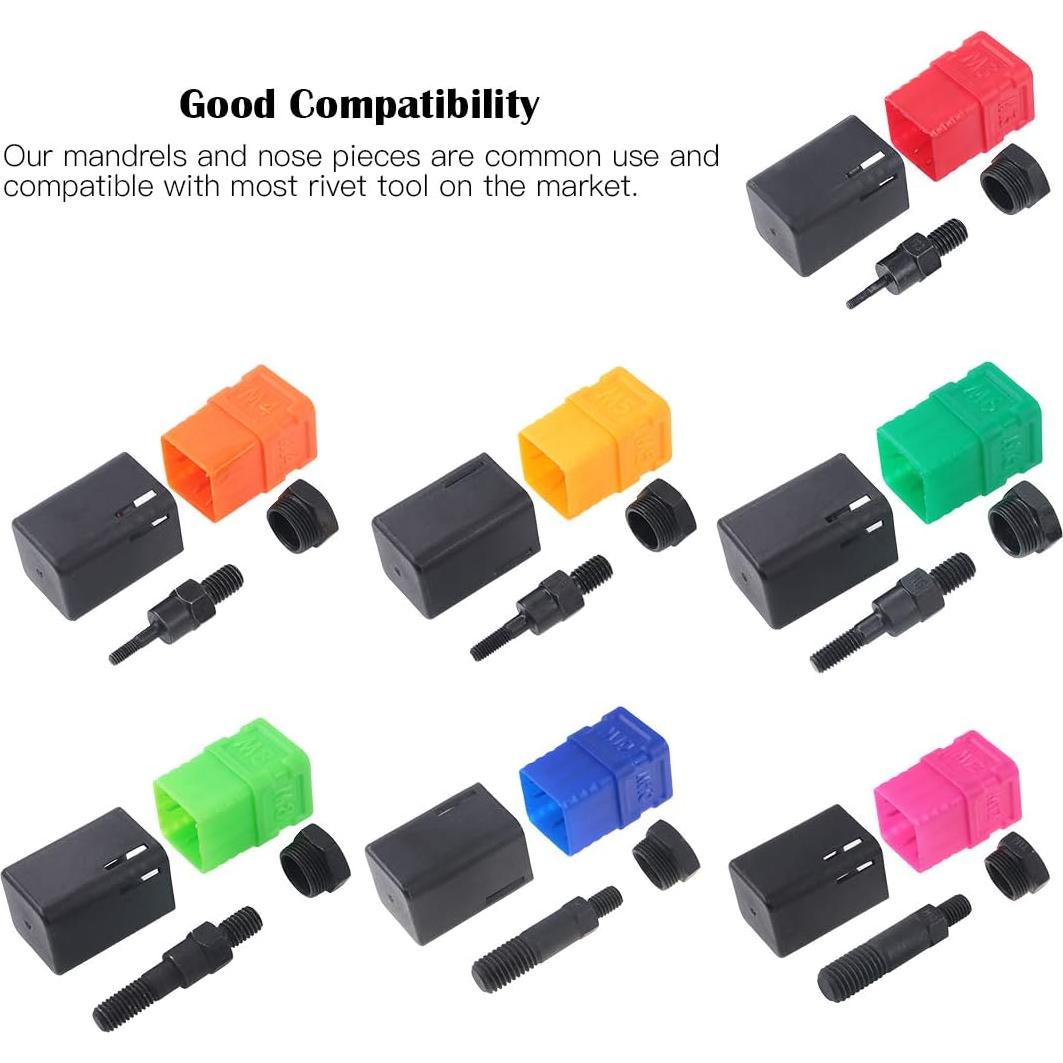 Juego de Pernos y Tuercas Hilitchi Métrico 7PCS M3 a M12