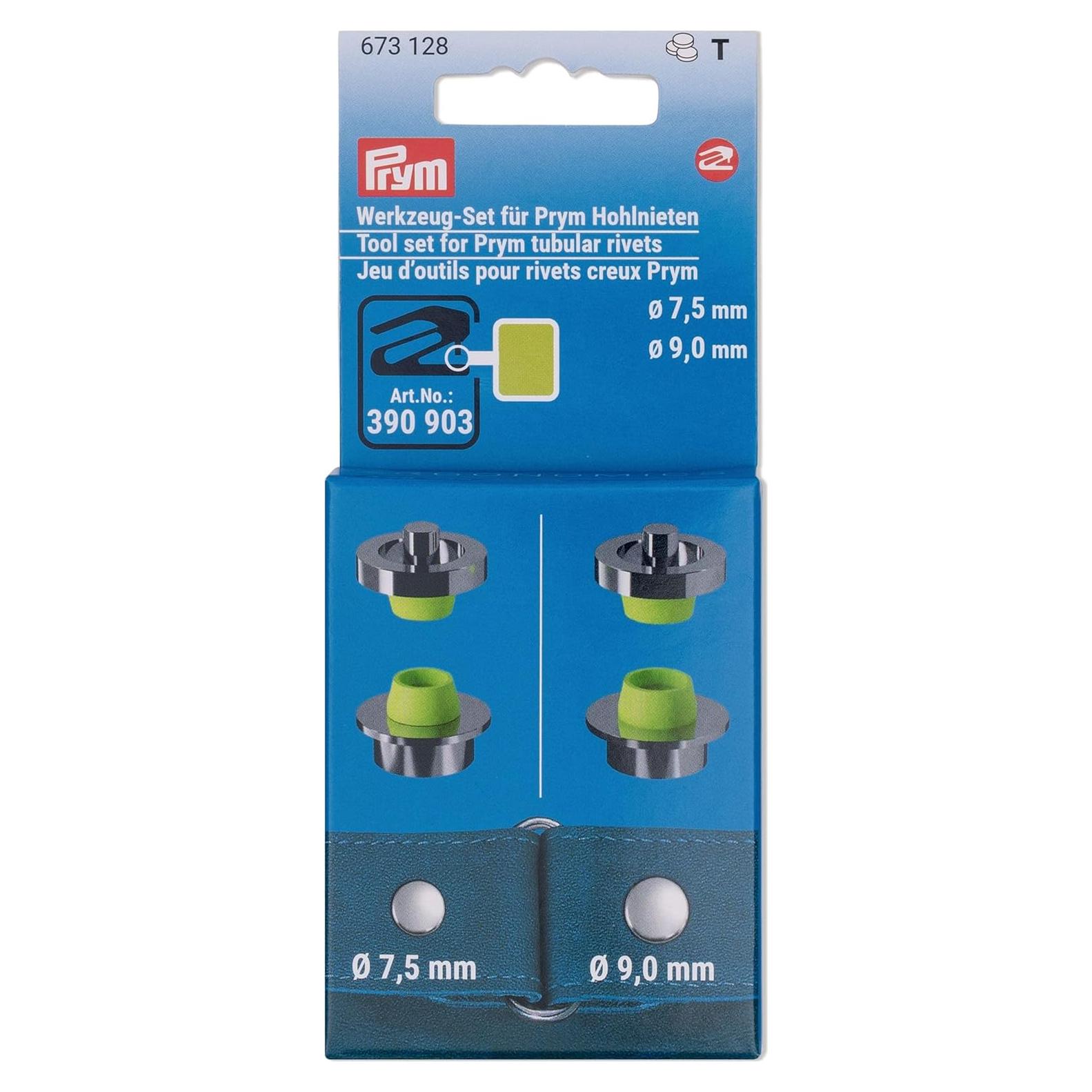 Juego de Herramientas Prym para Remaches Tubulares 7.5-9 mm