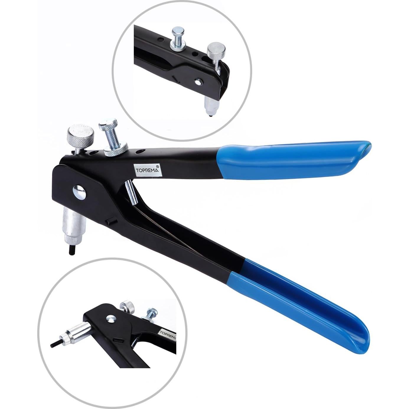 Kit de Herramientas Remachadoras Toprema 126pcs M3 a M8