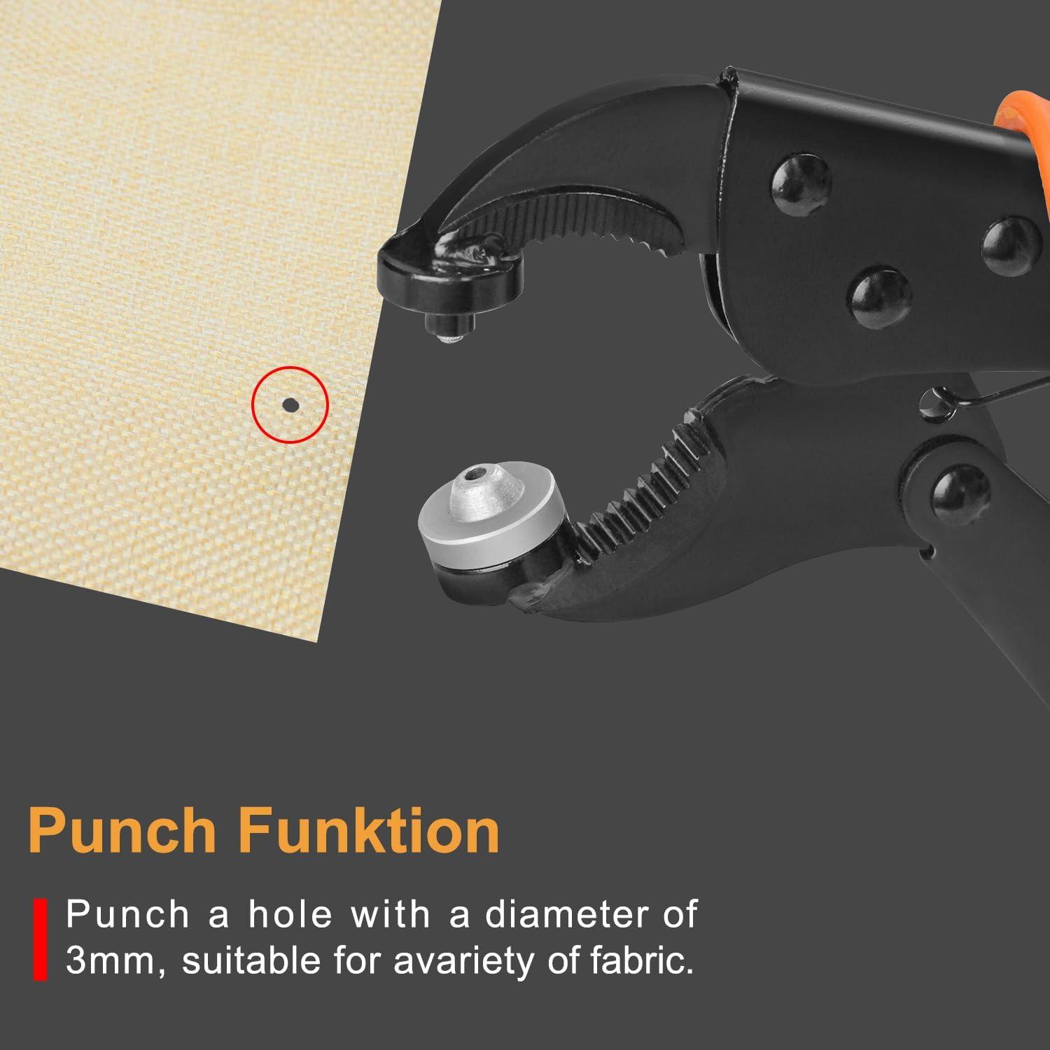 Kit de Herramienta de Botón a Presión YXGOOD con 50 Botones