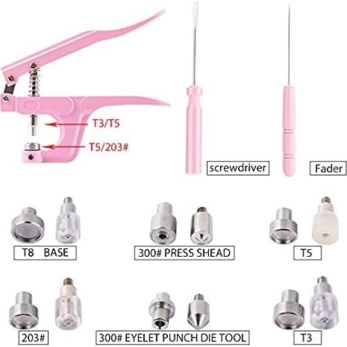 Kit de Botones a Presión Swiftrans 300 Piezas para Costura