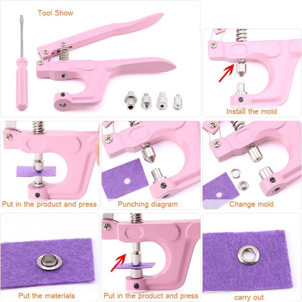 Kit de Botones a Presión Swiftrans 300 Piezas para Costura